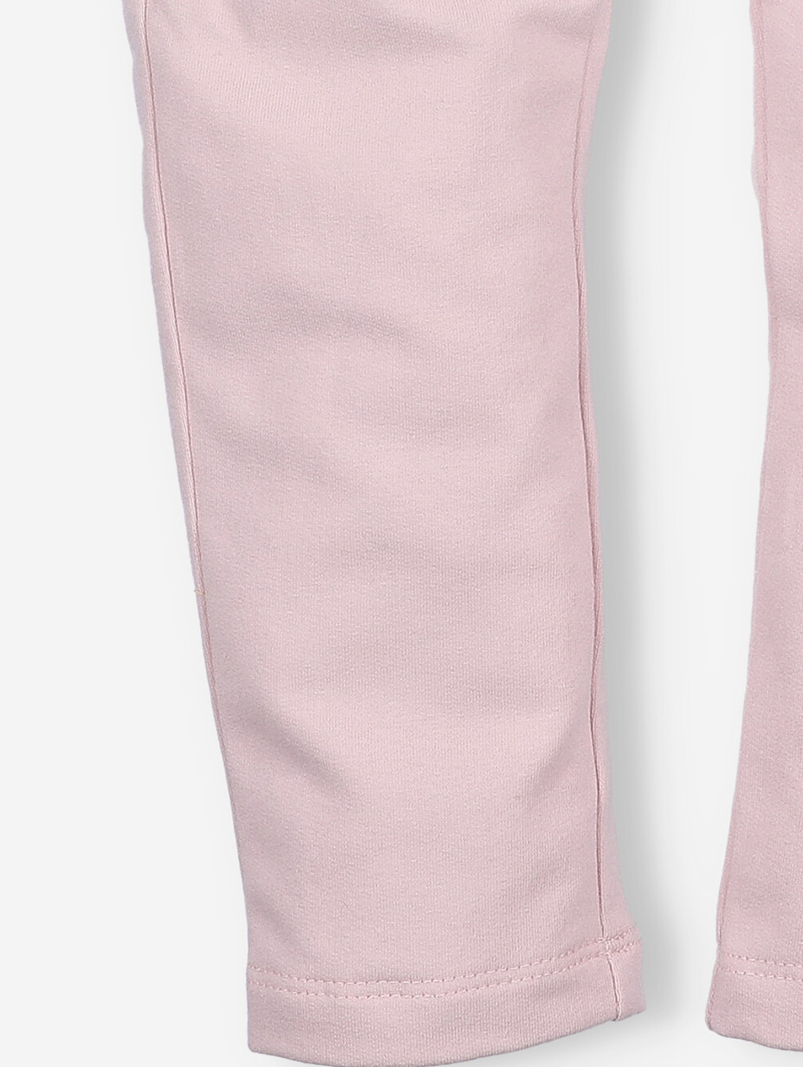 Spodnie dresowe dla dziewczynki - I Love Colors - jasnoróżowe