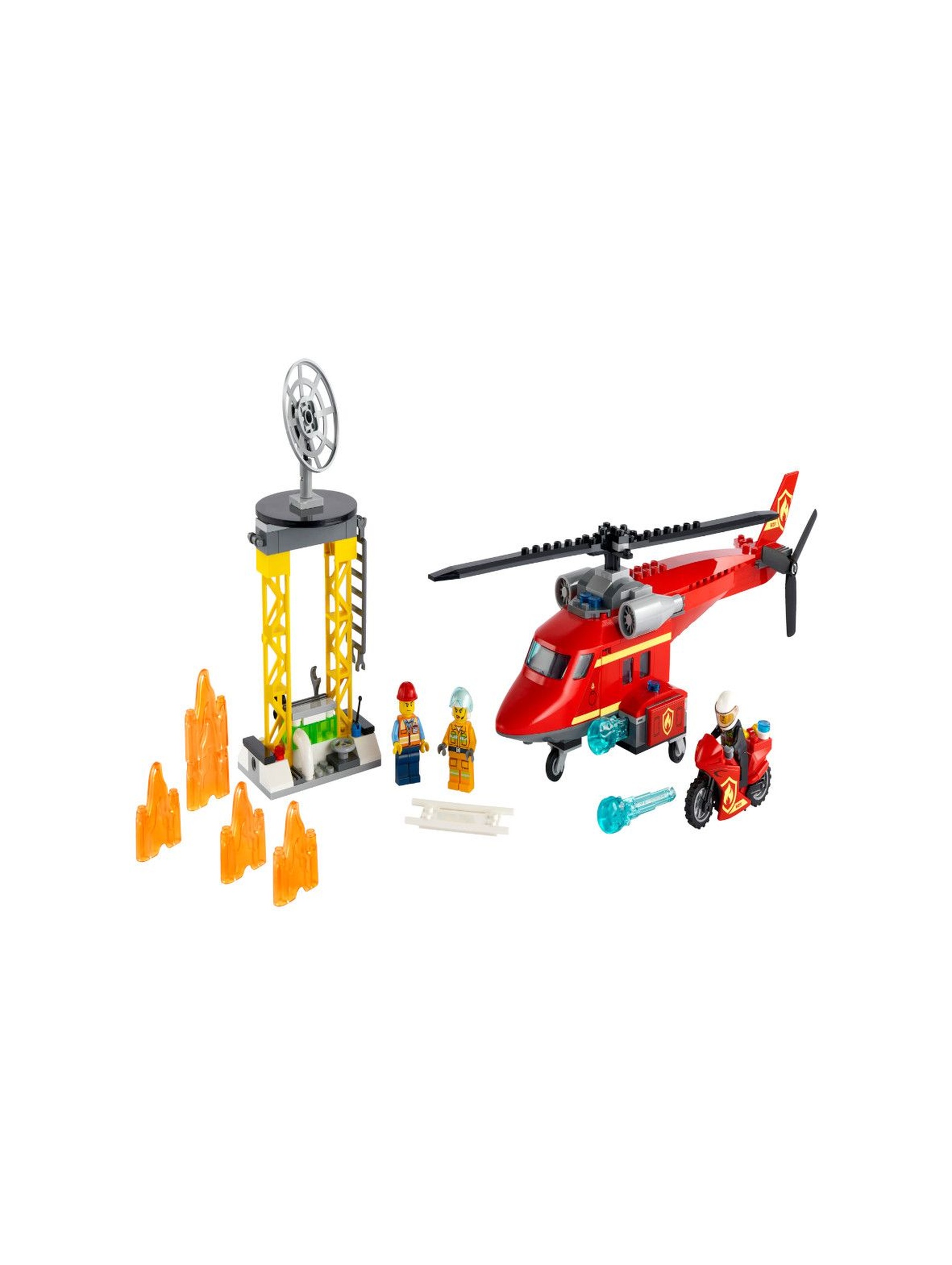 LEGO City - Strażacki helikopter ratunkowy - 212 el