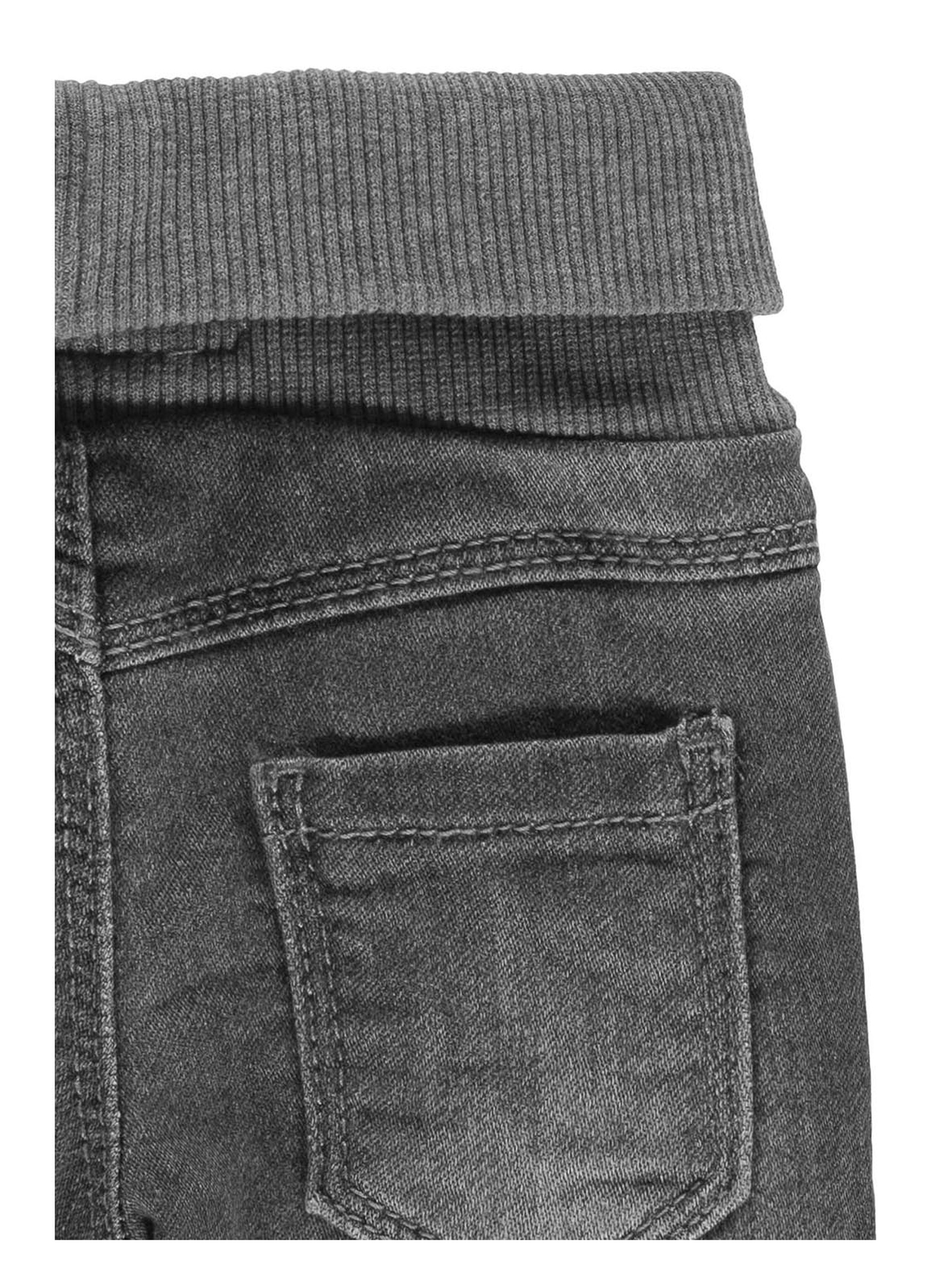 Spodnie jeansowe niemowlęce, szare, bellybutton
