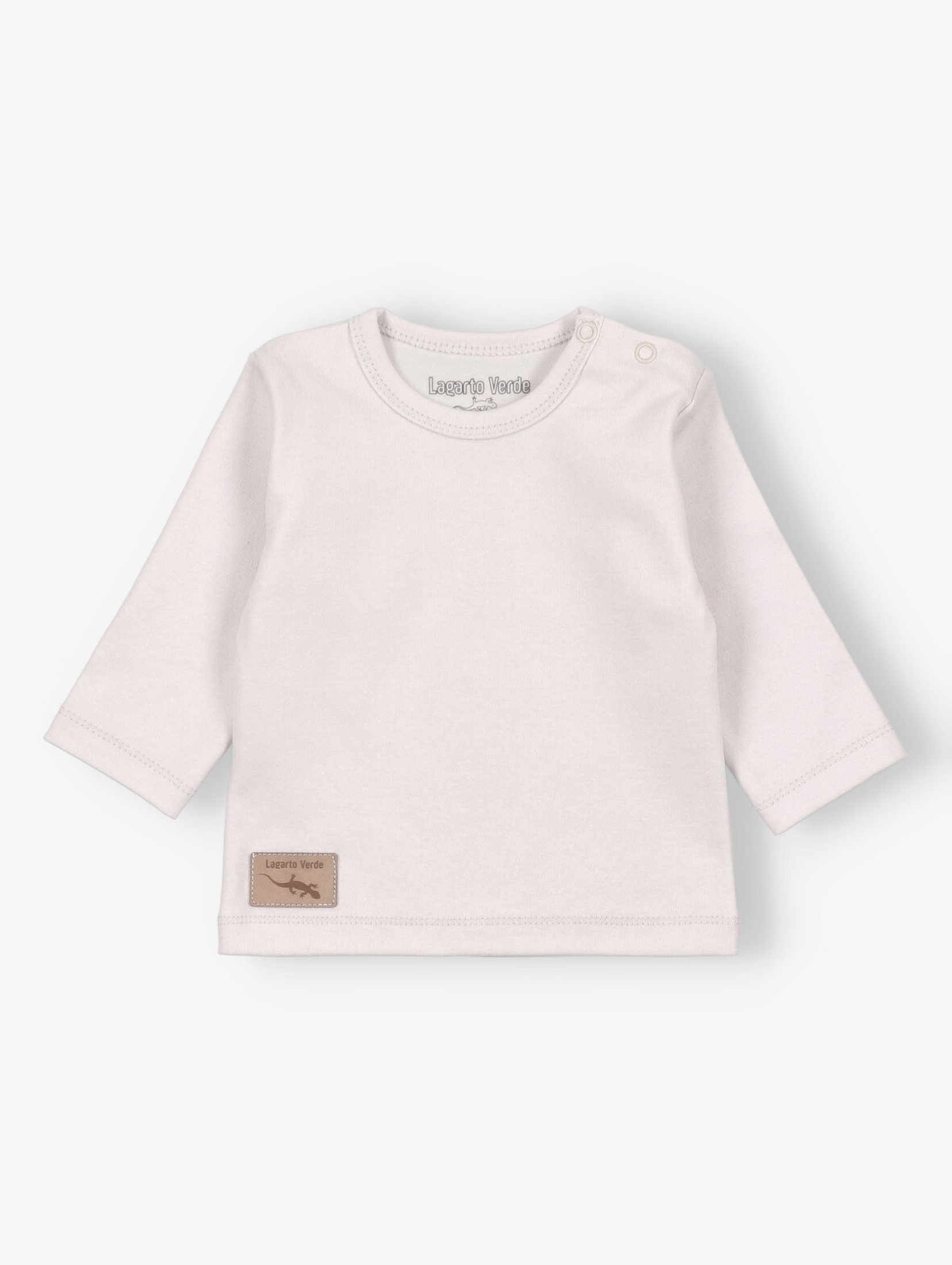 Kremowa bluzka niemowlęca bawełniana