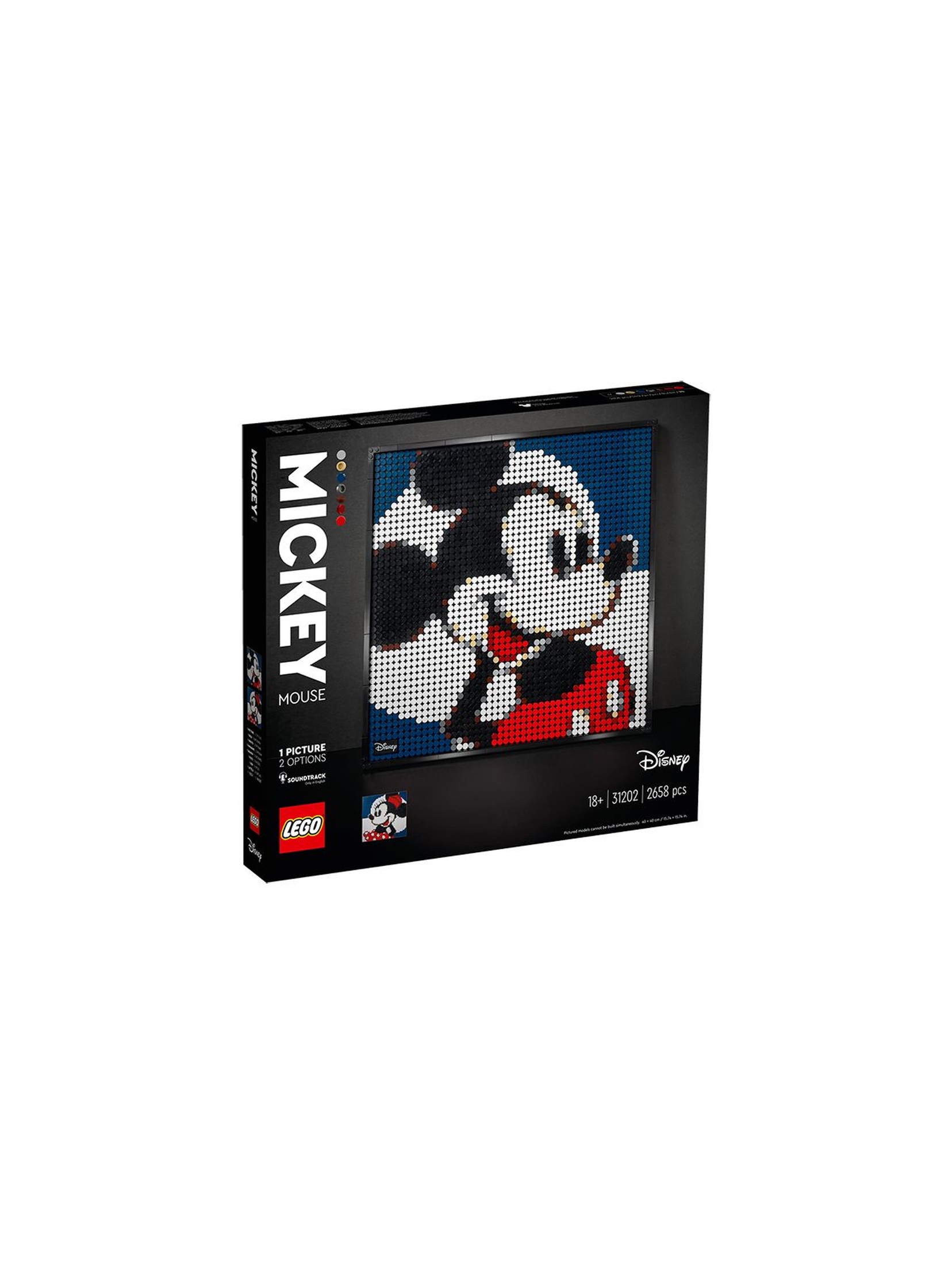 LEGO Art 31202 Disneys Mickey Mouse wiek 18+