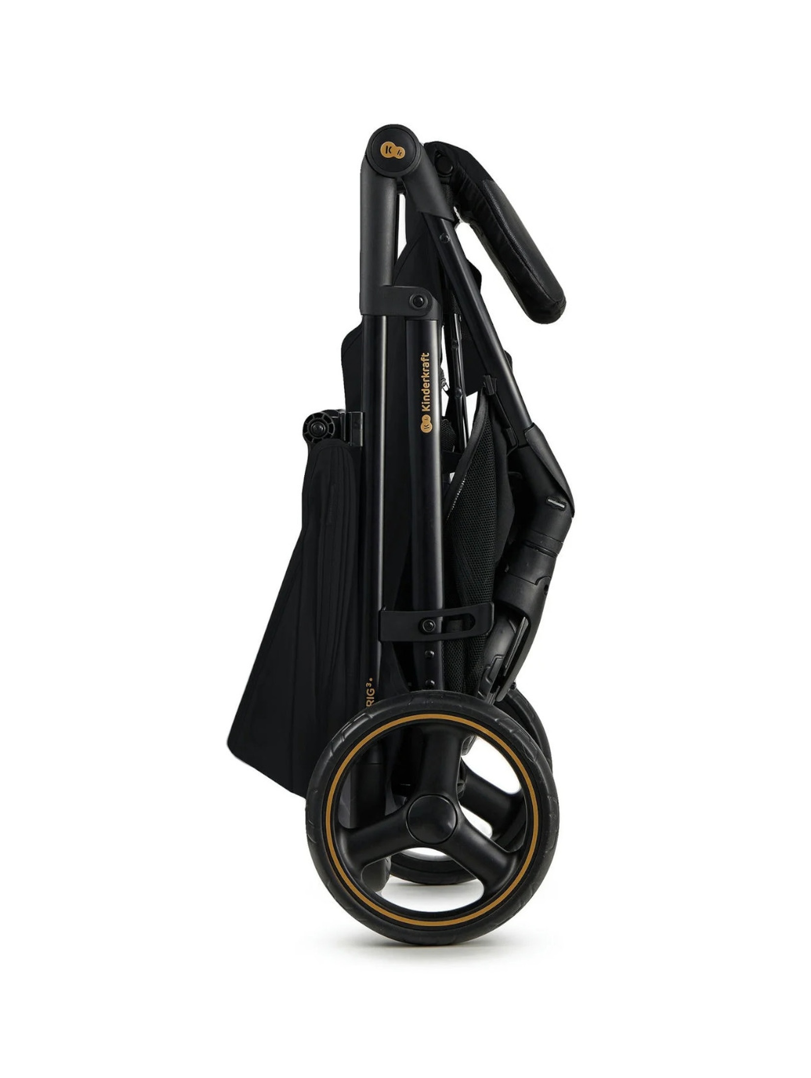 Kinderkraft wózek spacerowy Trig 3 Onyx - czarny