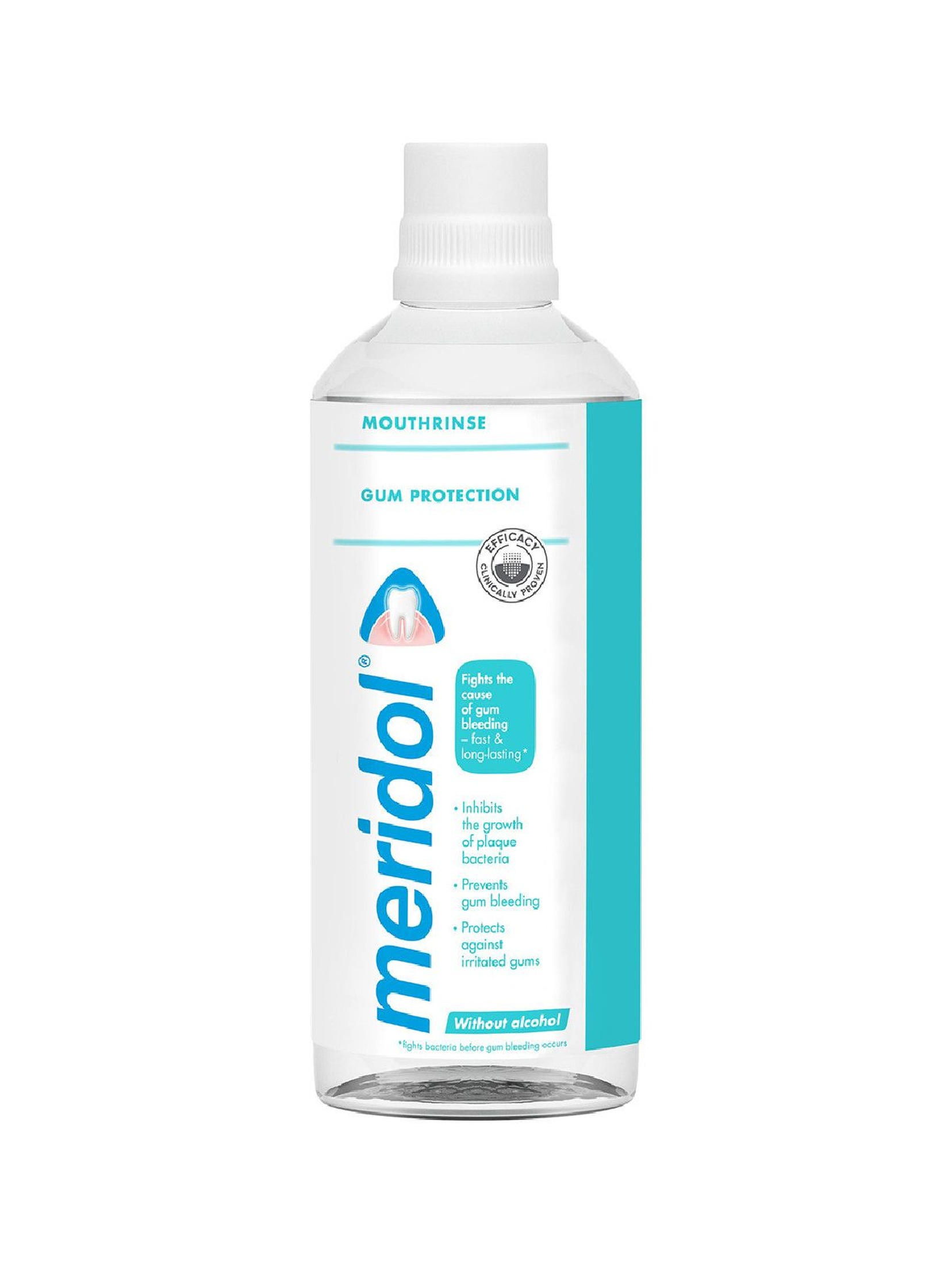 Meridol Ochrona dziąseł płyn do płukania jamy ustnej ze składnikiem o działaniu antybakteryjnym 75ml