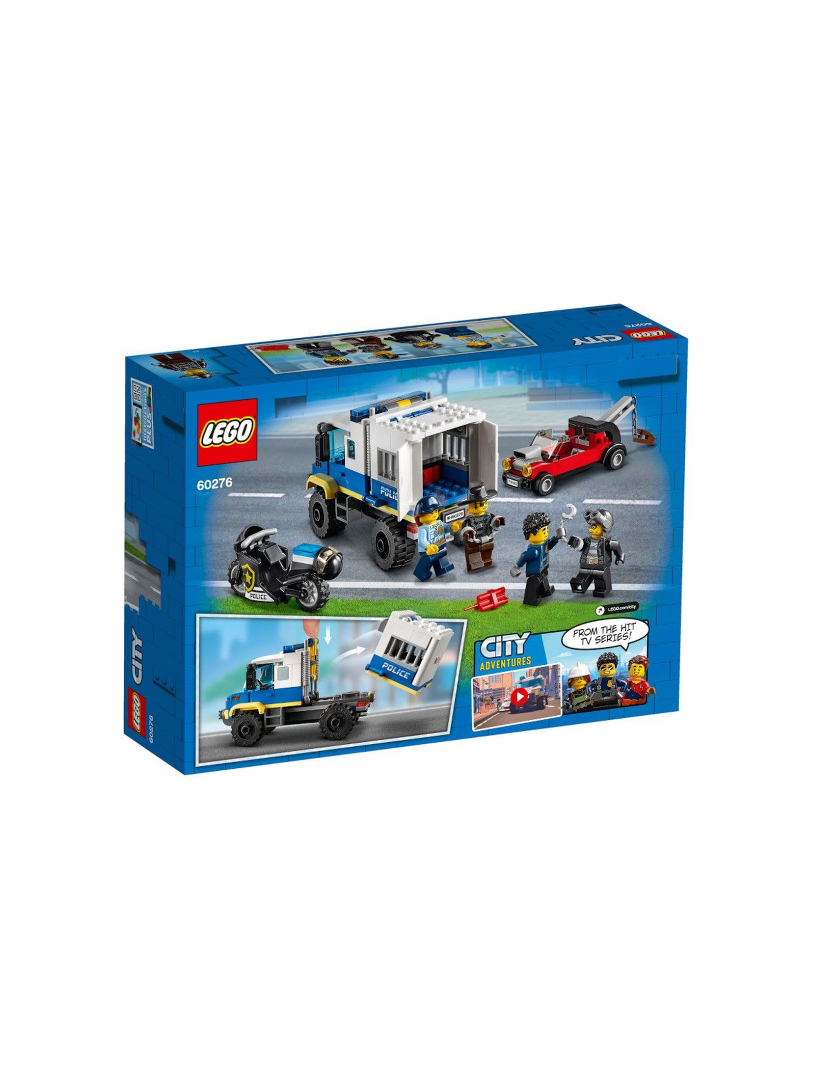LEGO City - Policyjny konwój więzienny - 244 el