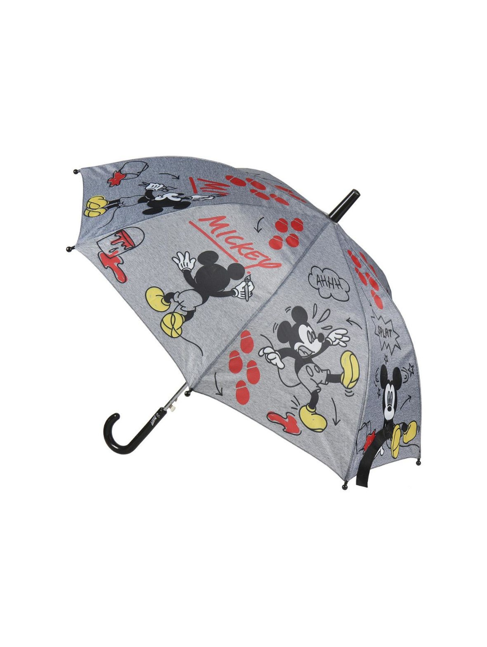 Szary parasol dla dziecka Mickey