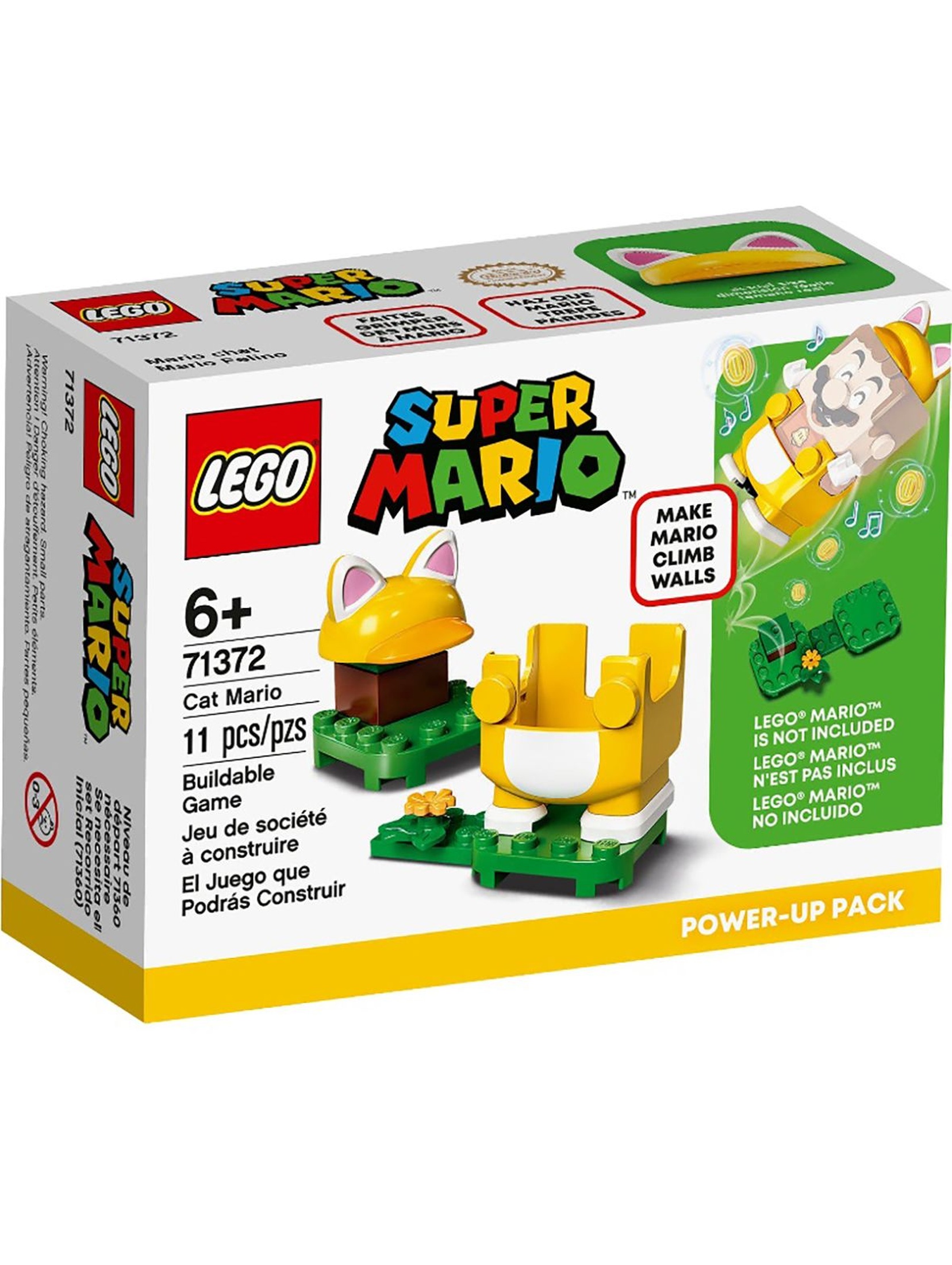 Lego Super Mario Mario Kot  71372 - 11 elementów wiek 6+