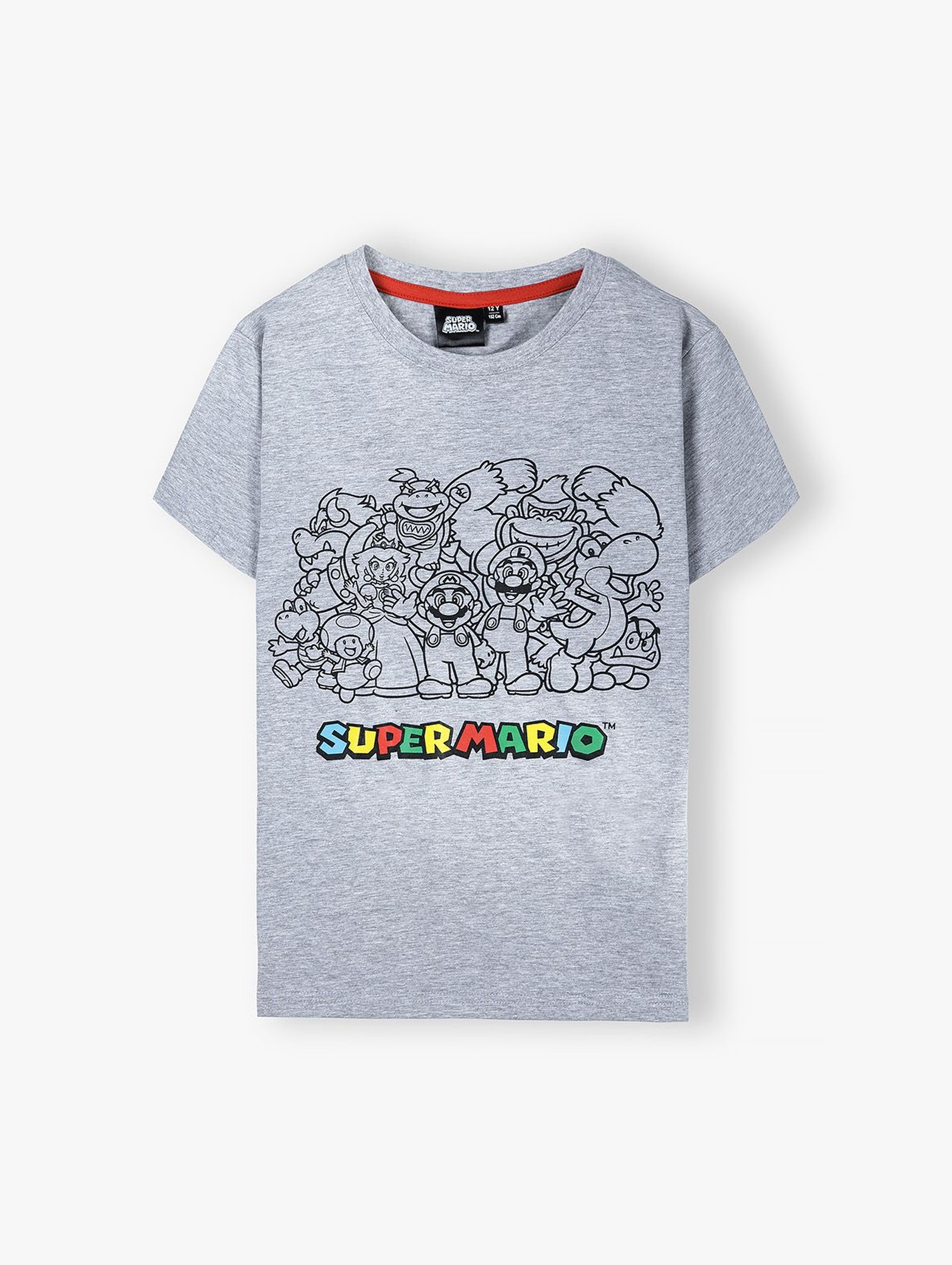 Bawełniana koszulka z krótkim rękawem, Super Mario