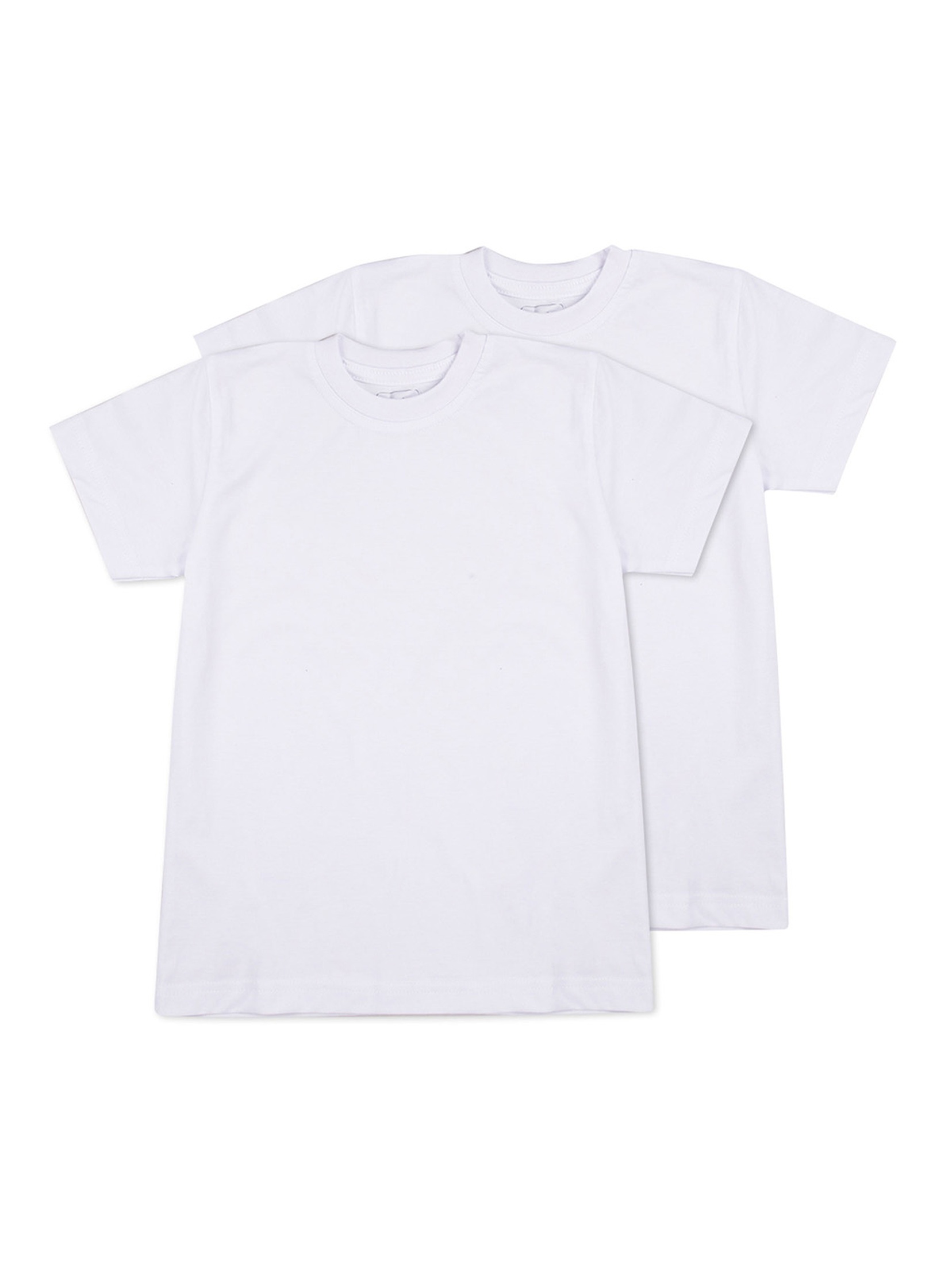 Chłopięcy t-shirt 2-pack biały