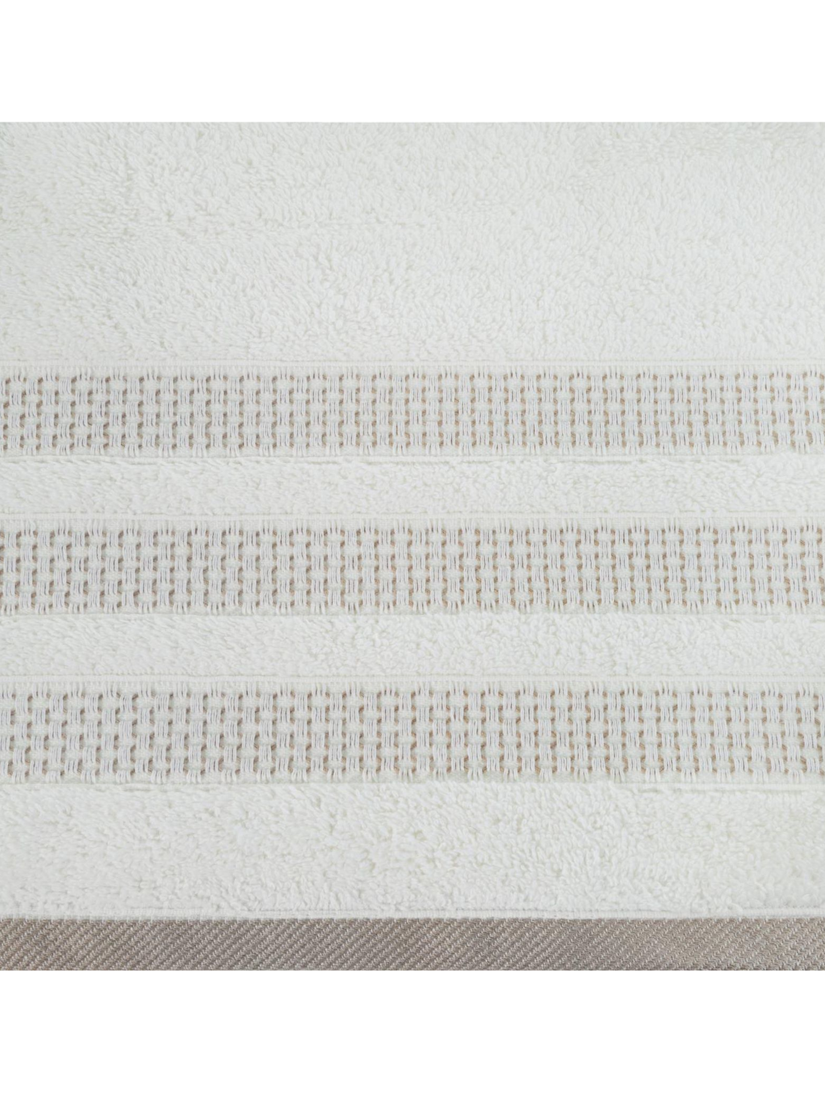 Ręcznik nastia (01) 70x140 cm kremowy
