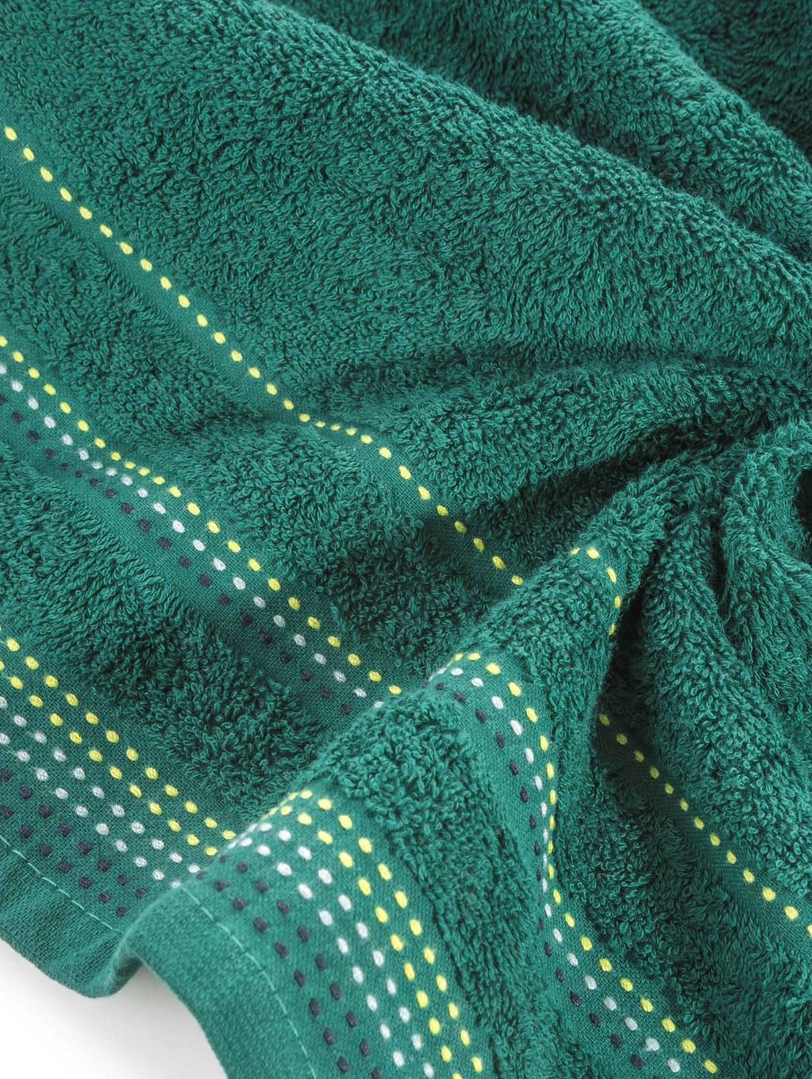 Ręcznik Pola 70x140 cm - butelkowy zielony