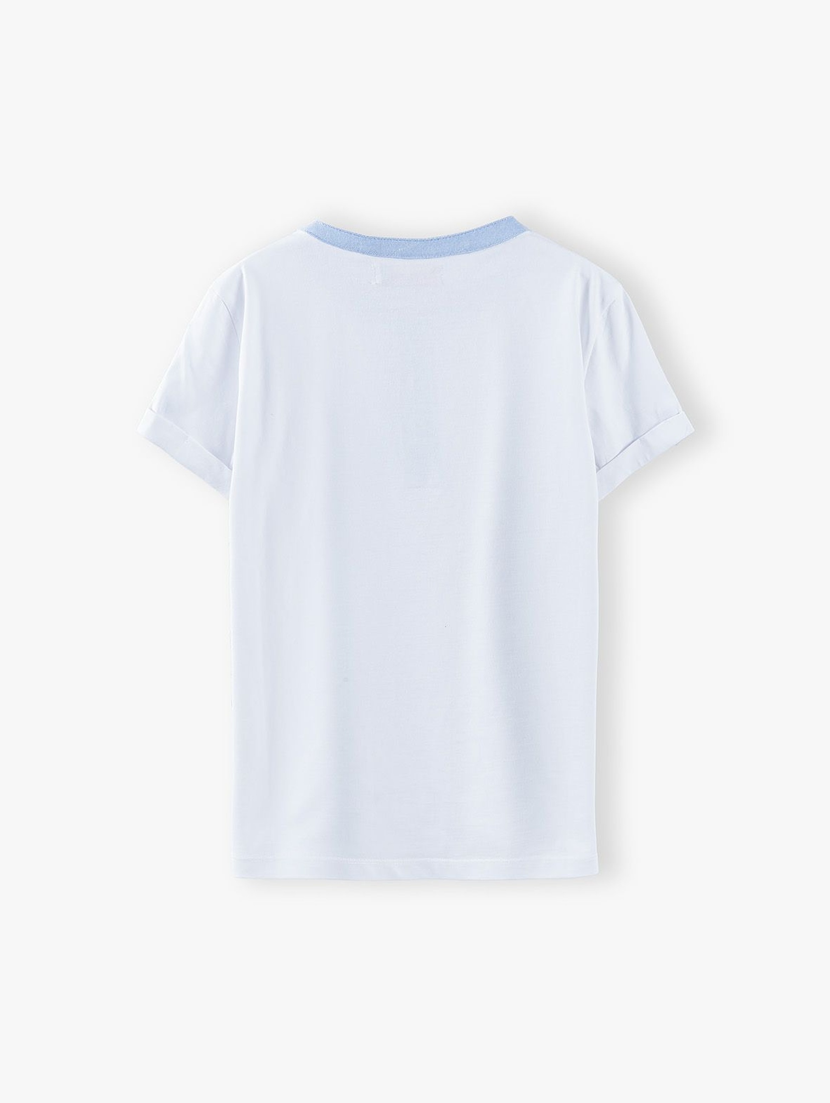 T-shirt chłopięcy w kolorze białym