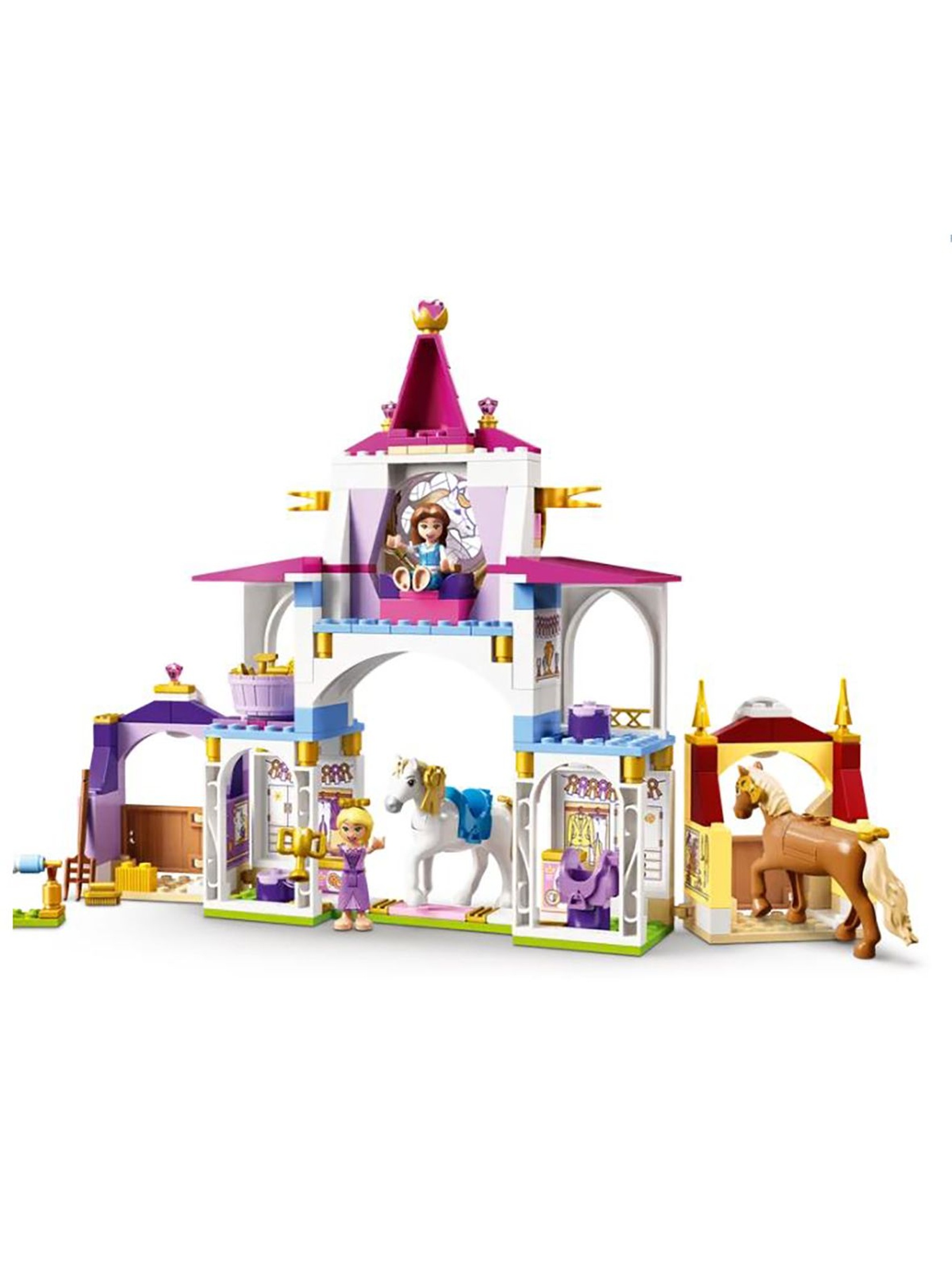 LEGO® ǀ Disney Królewskie stajnie Belli i Roszpunki 43195 wiek 5+