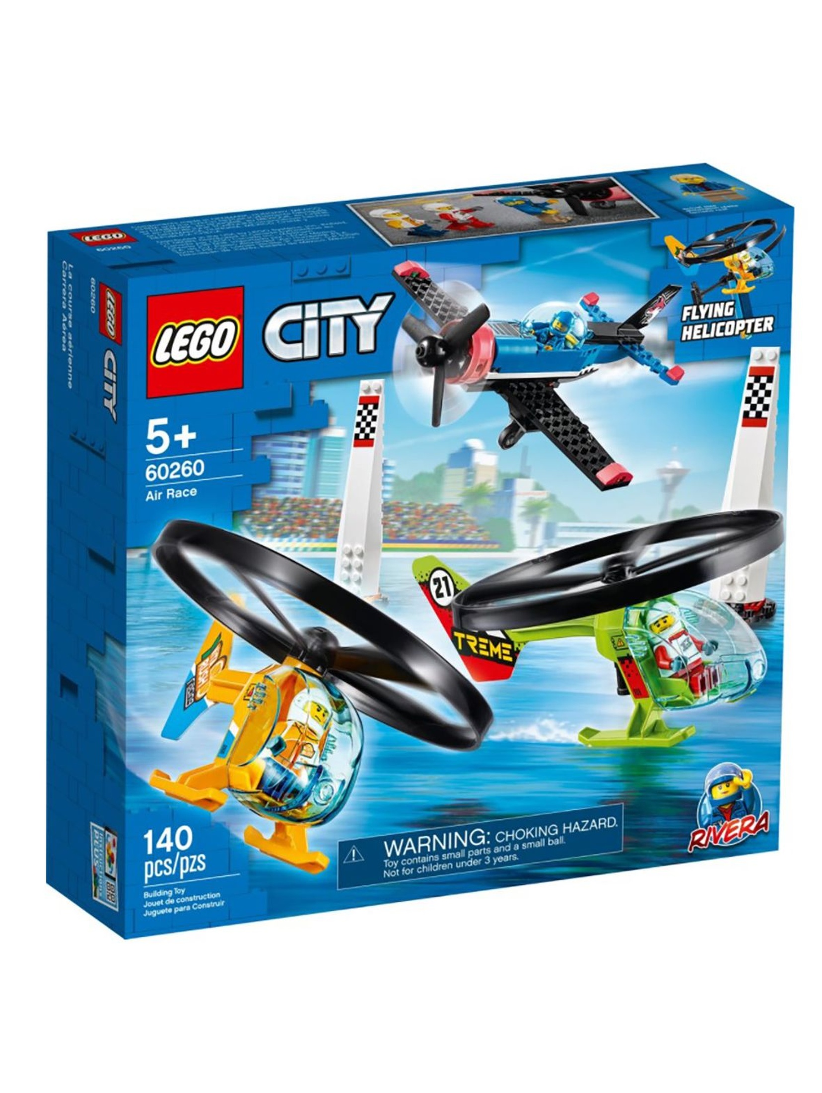 Lego City 60260 - Powietrzny wyścig - 140 el wiek 5+