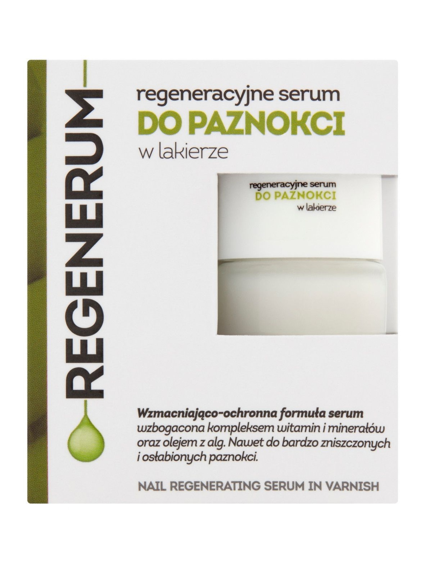 Regenerum Regeneracyjne serum do paznokci w lakierze 8 ml
