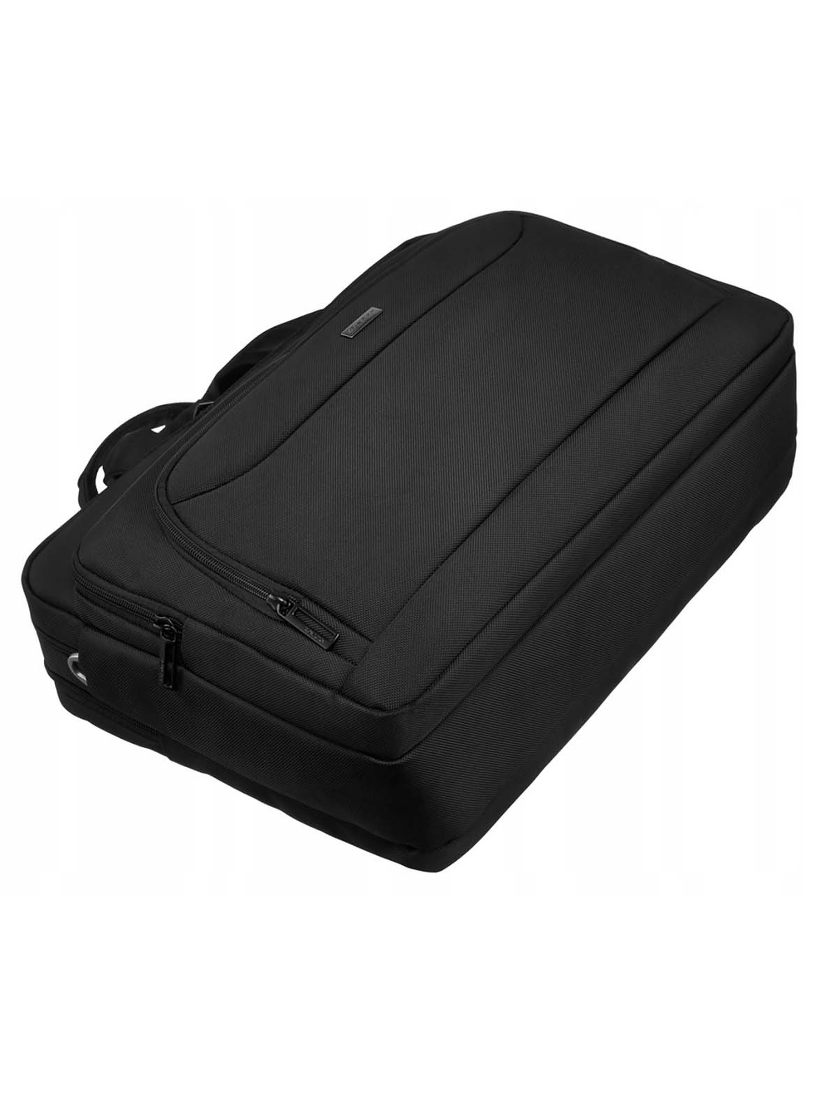 Biznesowy torboplecak na laptopa czarny - Rovicky