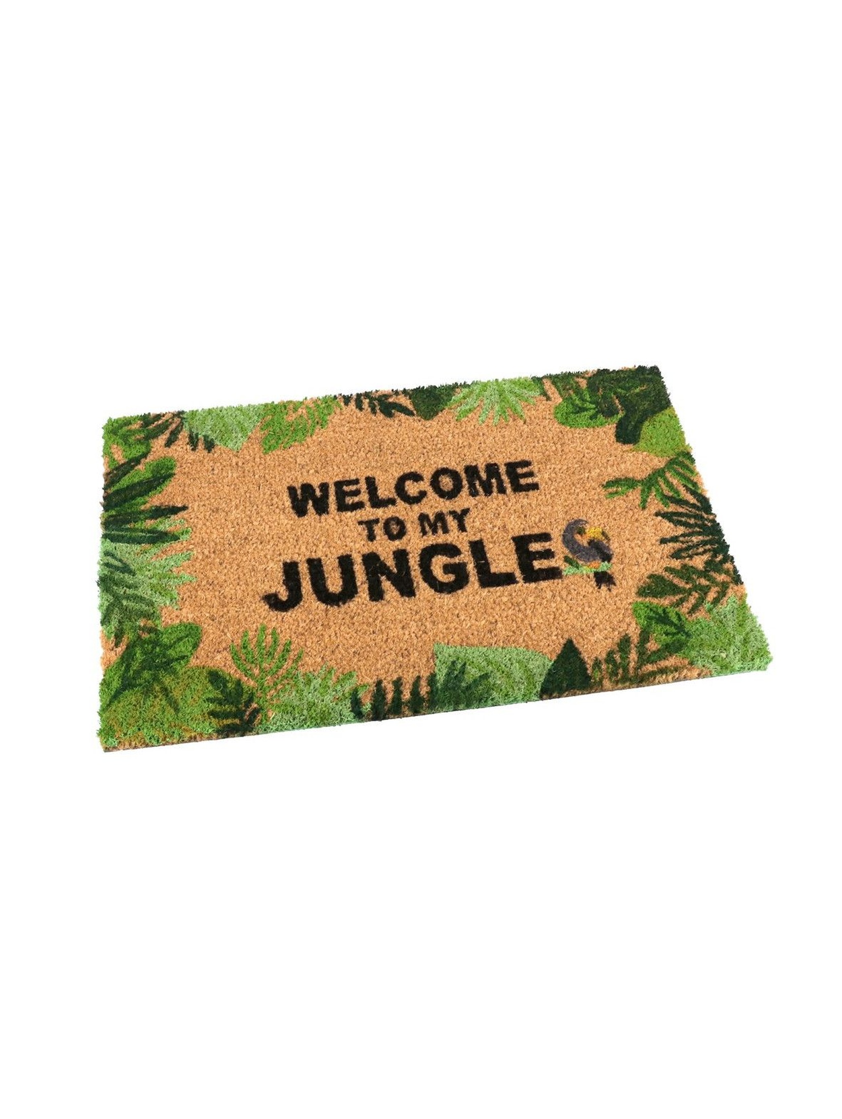 Wycieraczka prostokątna kokosowa- Welcome to my Jungle 40x60cm