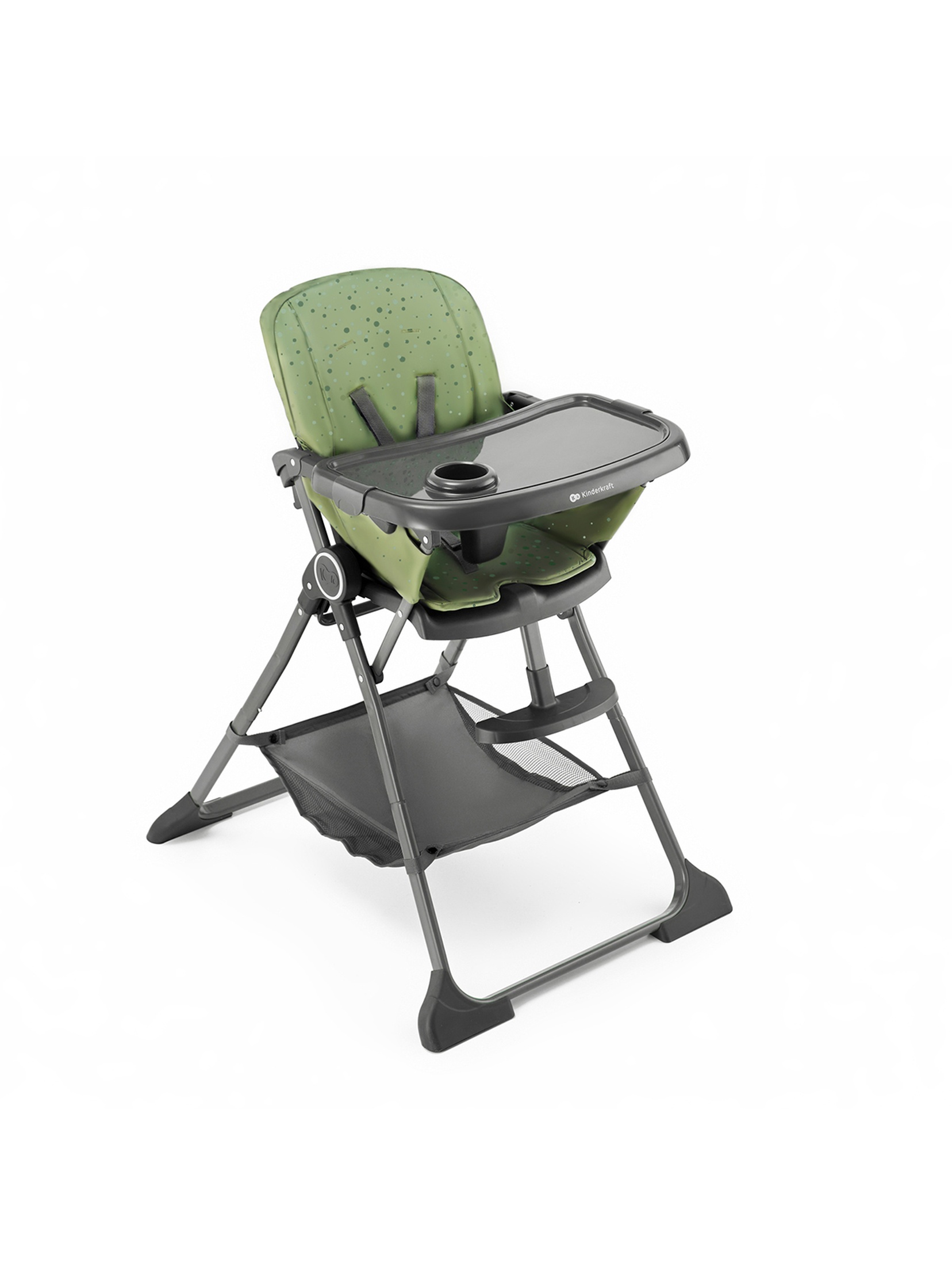 Krzesełko do karmienia składane FOLDEE Kinderkraft - green
