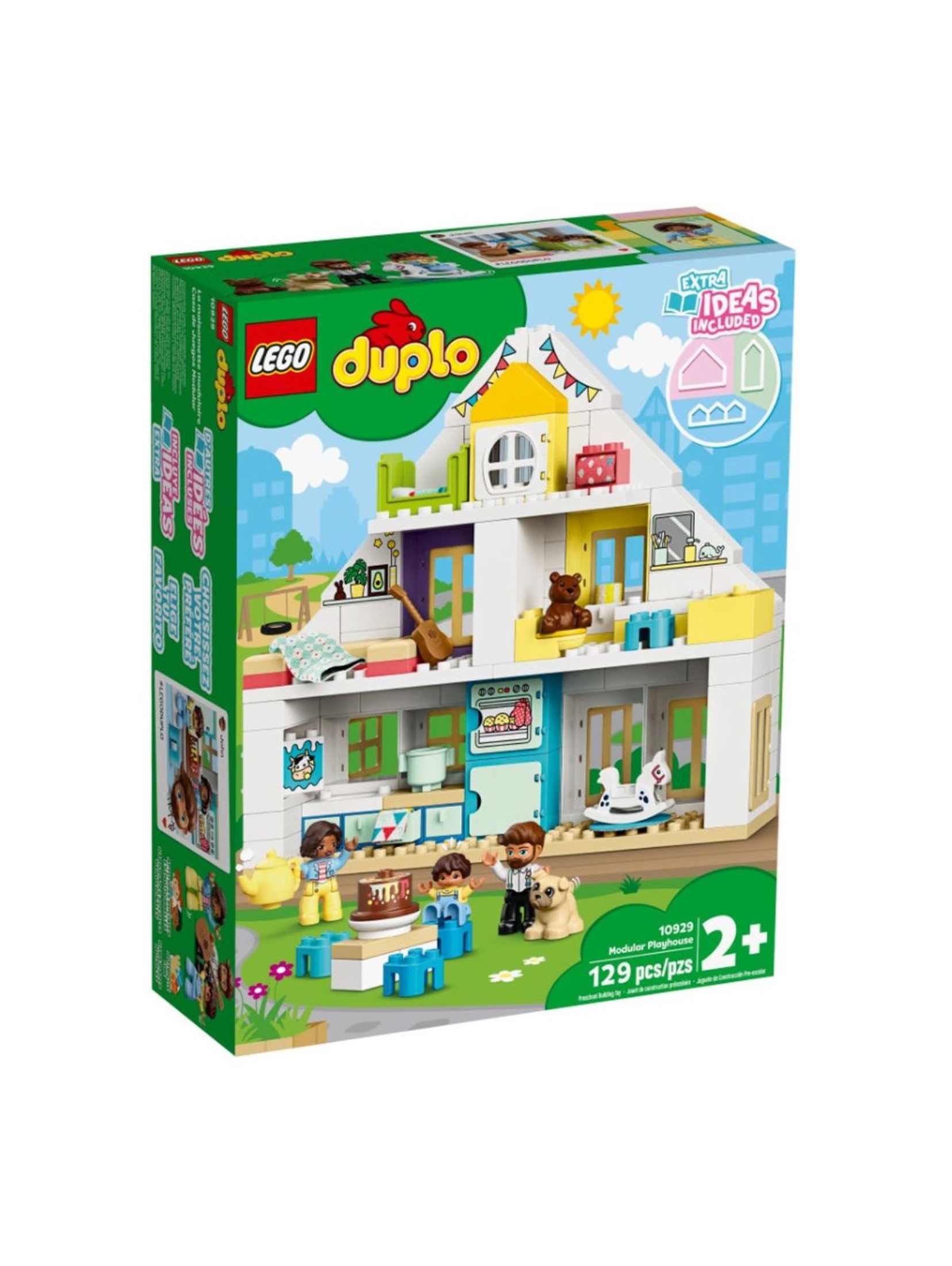 Lego Duplo 10929 - Wielofunkcyjny domek- 129 elementów wiek 2+