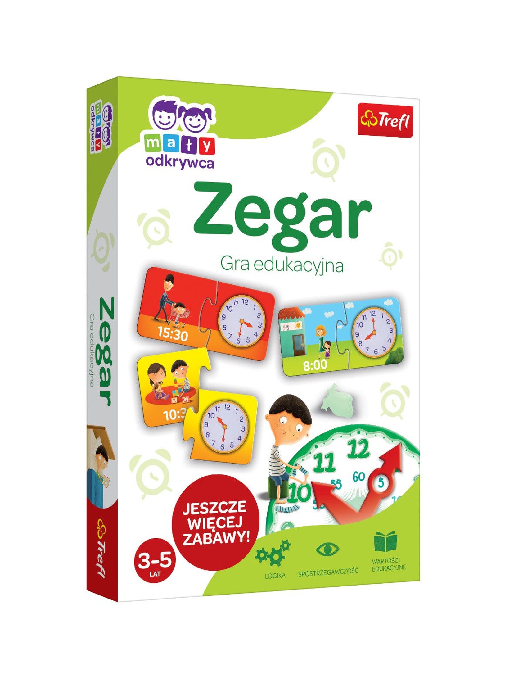 Gra Zegar-Mały Odkrywca 3-5lat