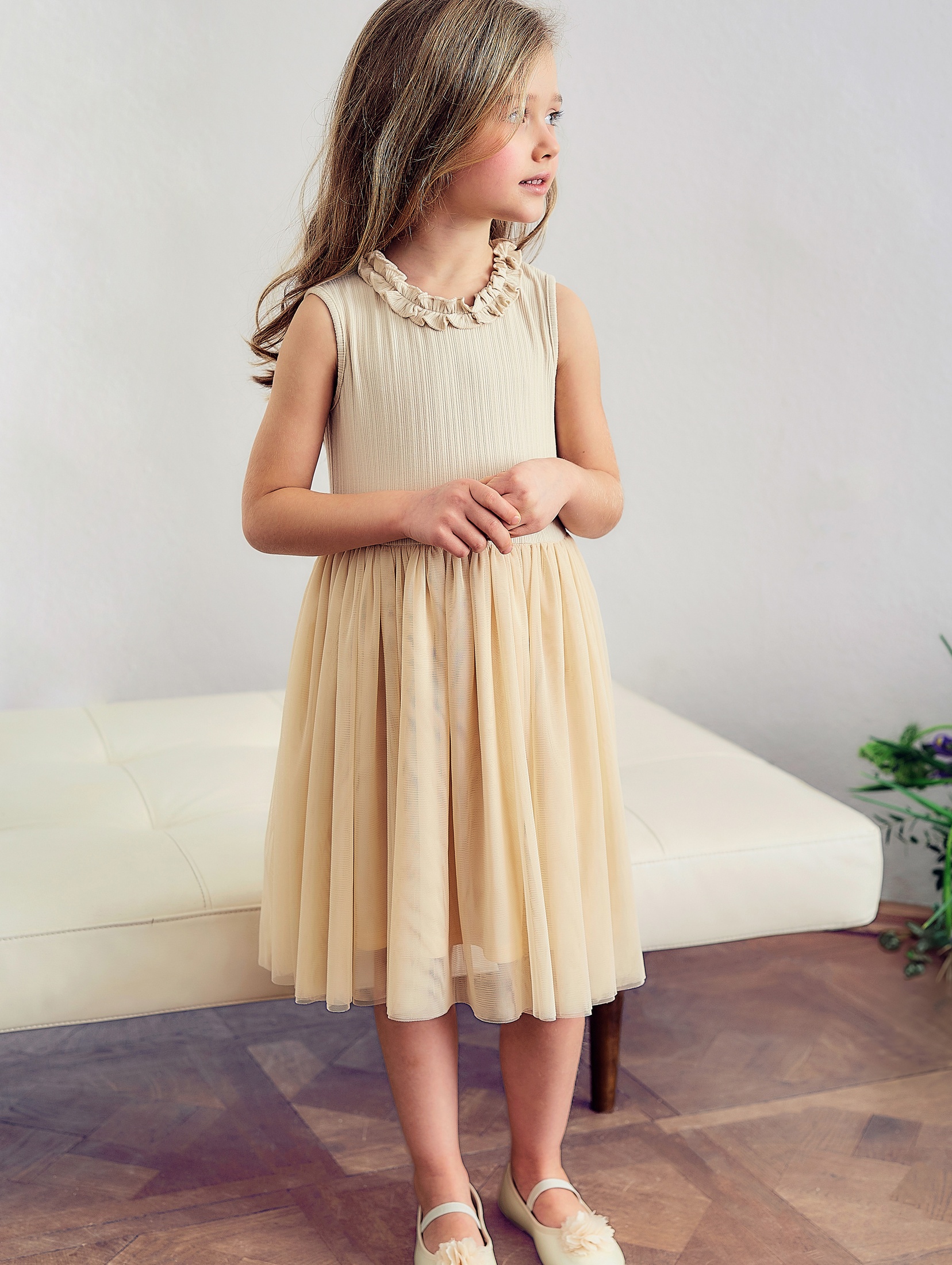 Tiulowa elegancka sukienka dla dziewczynki - Max&Mia