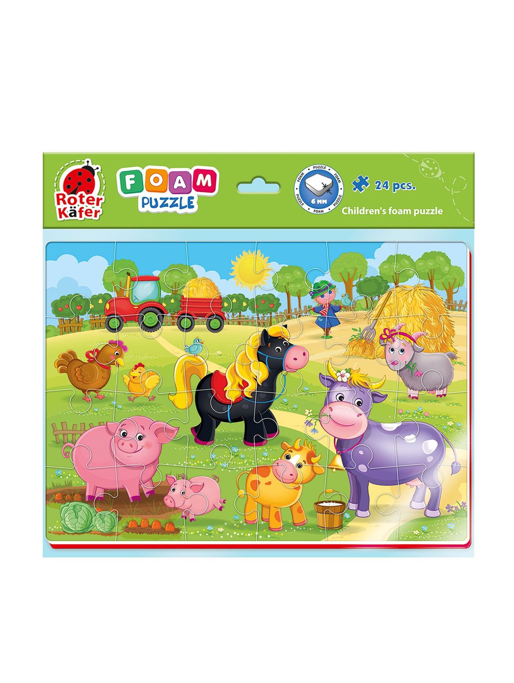 Puzzle dziecięce  Farma