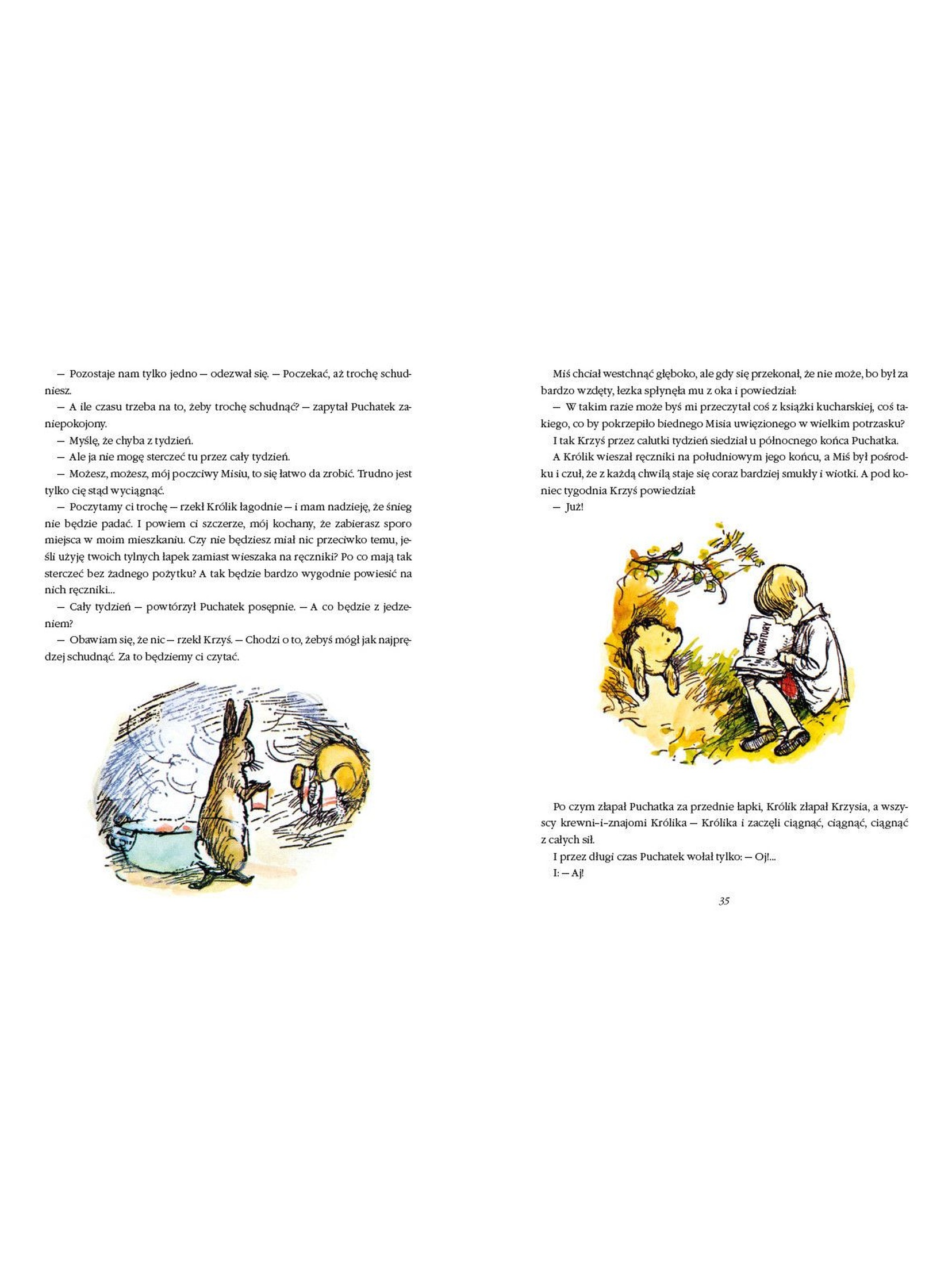 Kubuś Puchatek-Chatka Puchatka- Książka dla dzieci