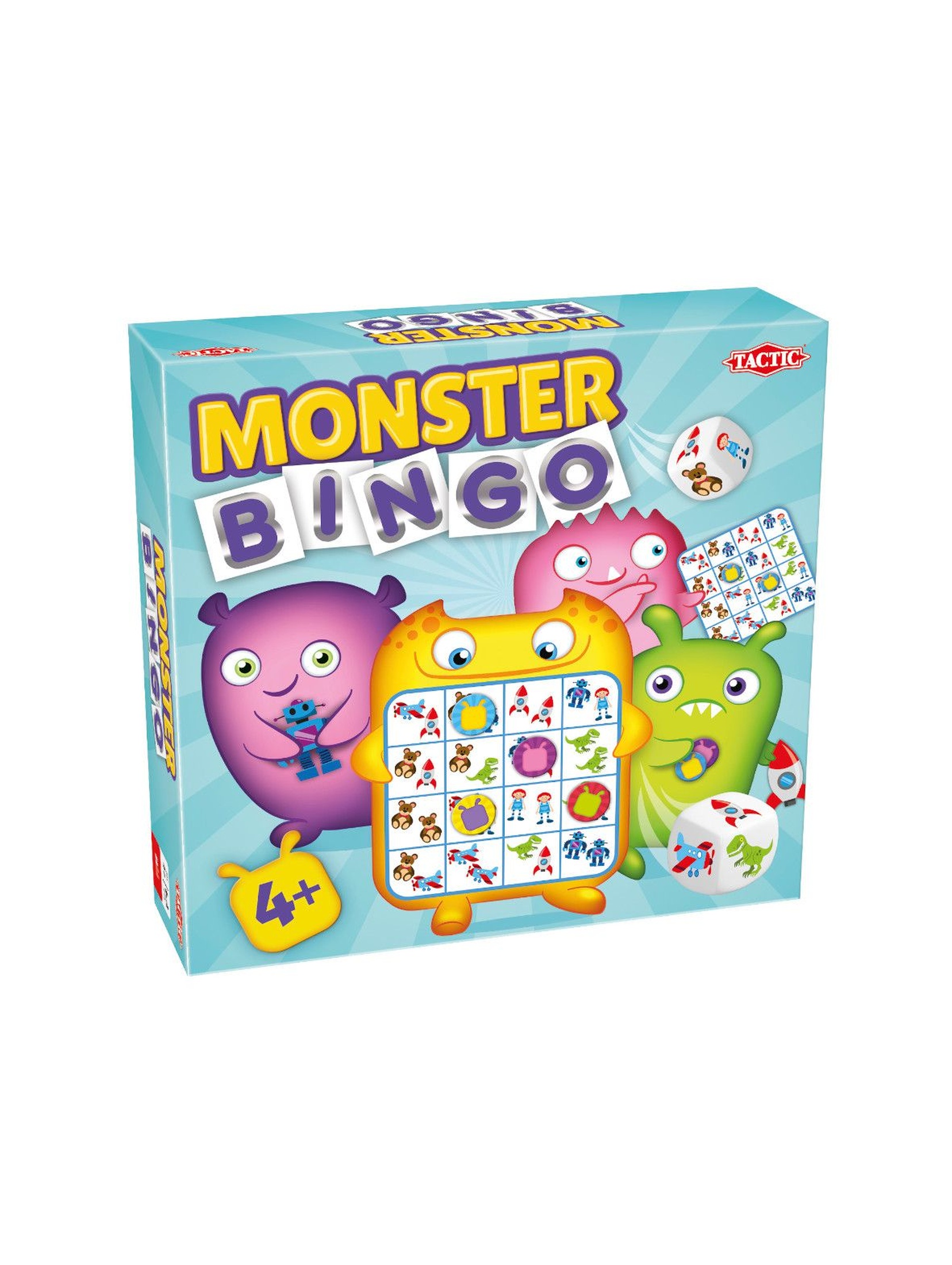 Gra planszowa Monster Bingo wiek 4+