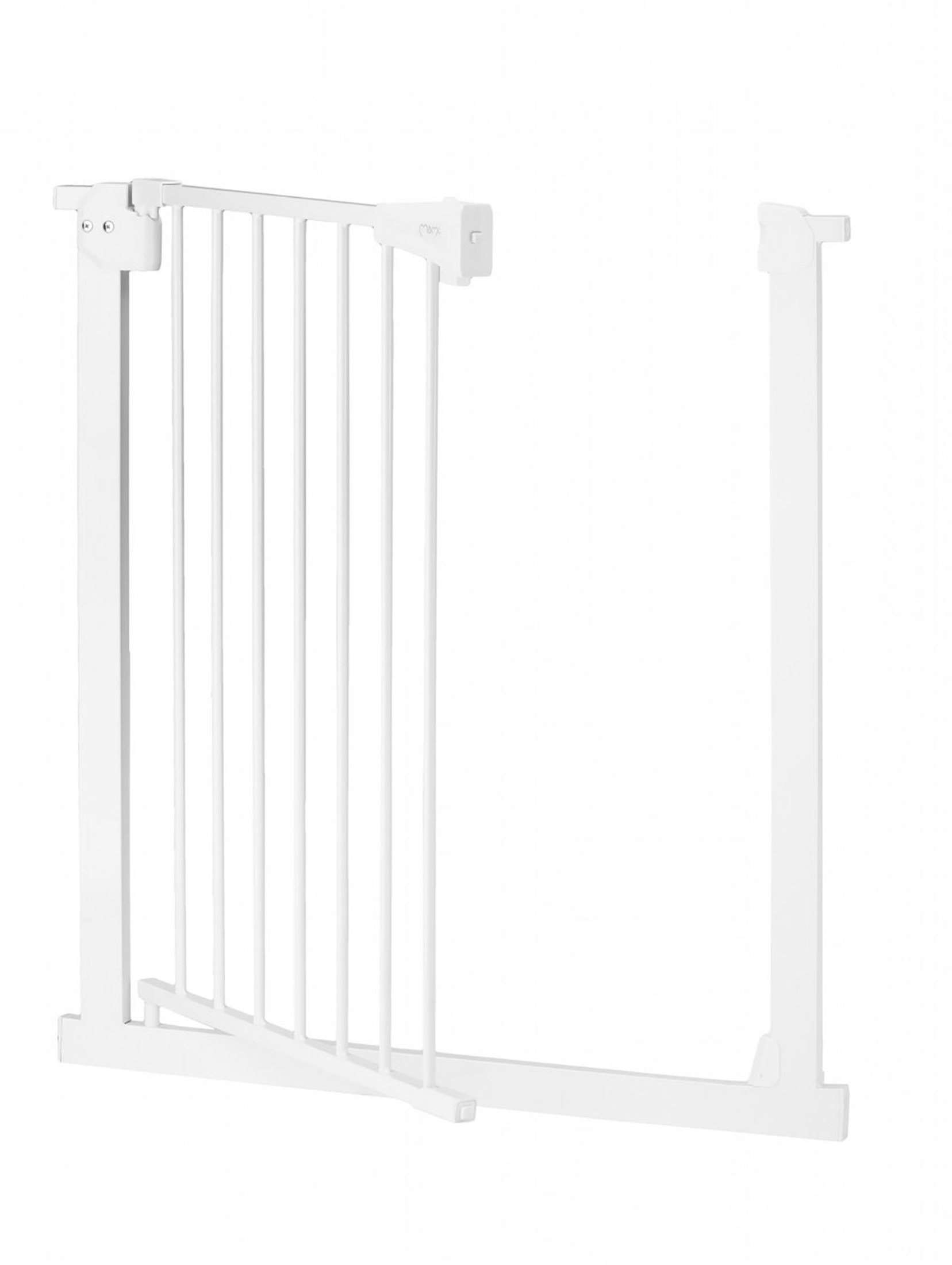 MoMi PAXI bramka barierka ochronna do drzwi - biała - 50x35cm