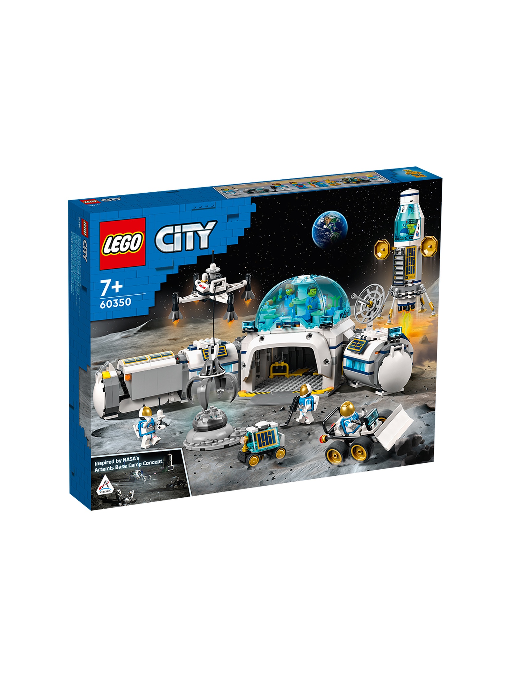 LEGO City - Stacja badawcza na Księżycu 60350 - 786 elementów, wiek 7+