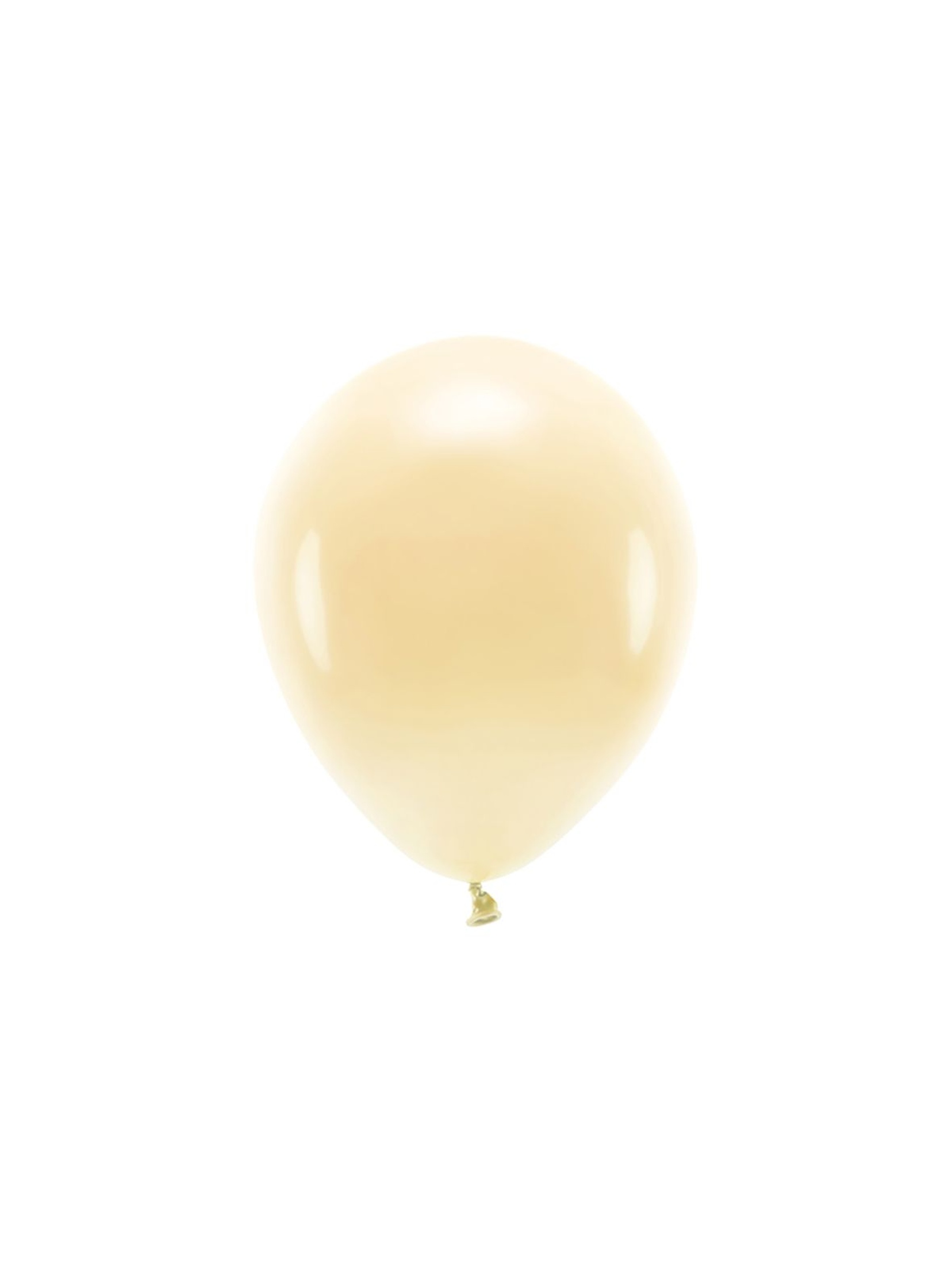 Balony Eco 26 cm pastelowe - jasnobrzoskwiniowe 10 sztuk
