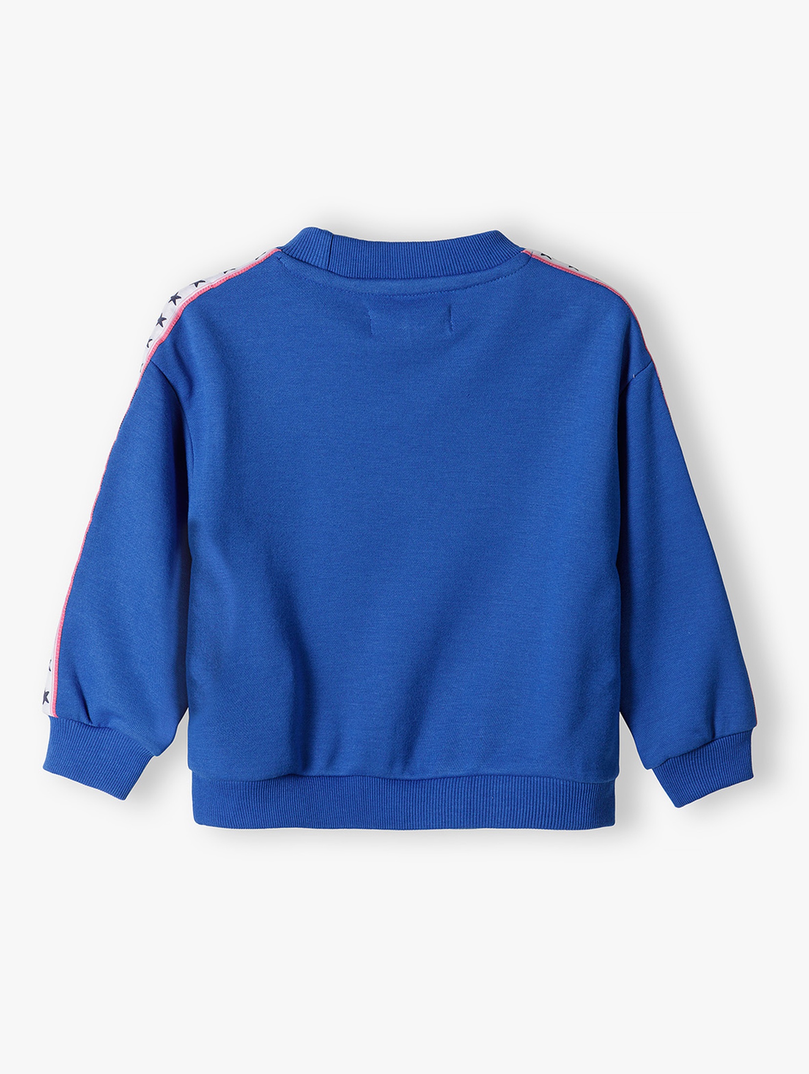 Niebieska bluza dresowa dla dziewczynki- Drama