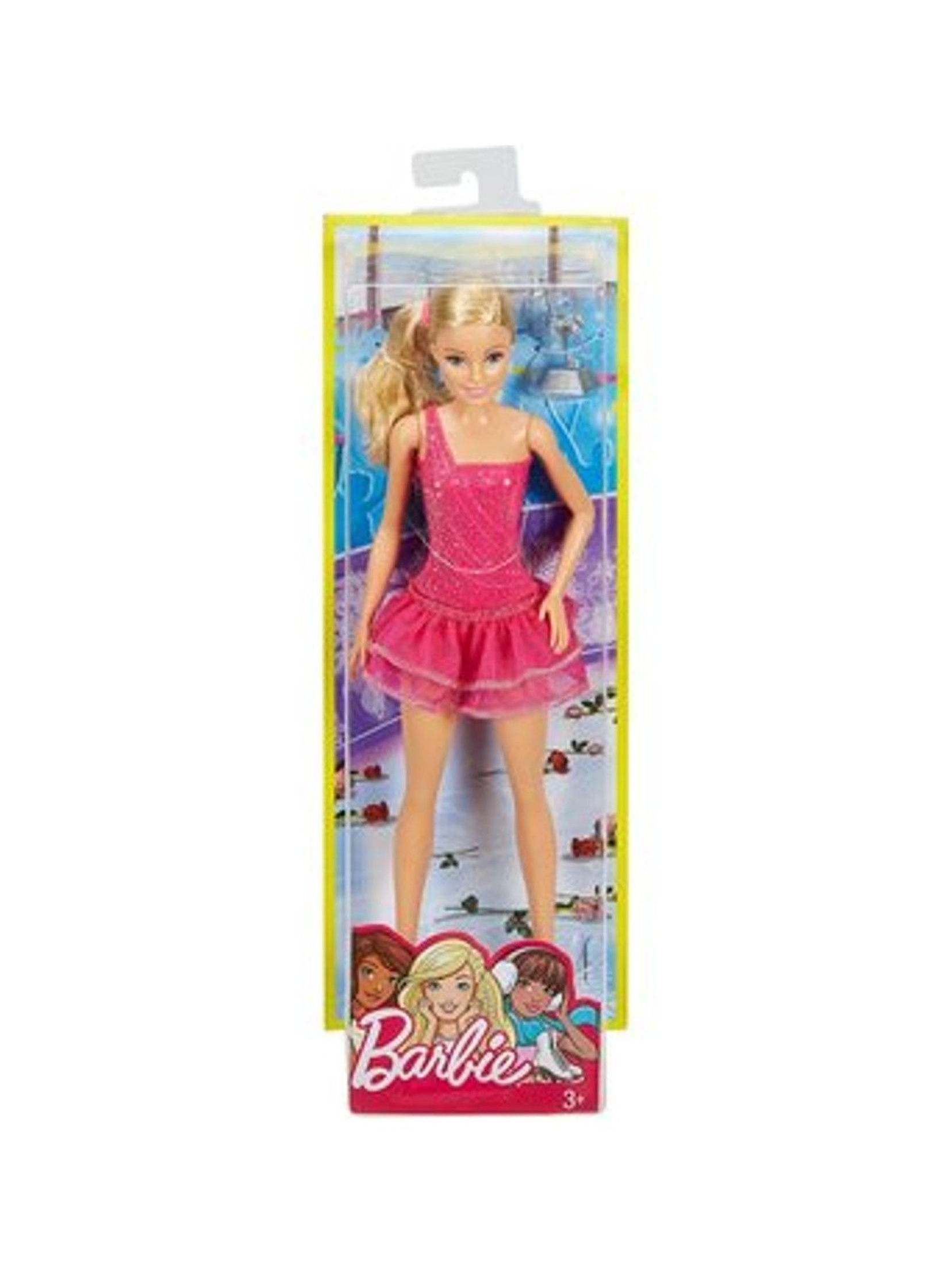 Lalka Barbie Łyżwiarka