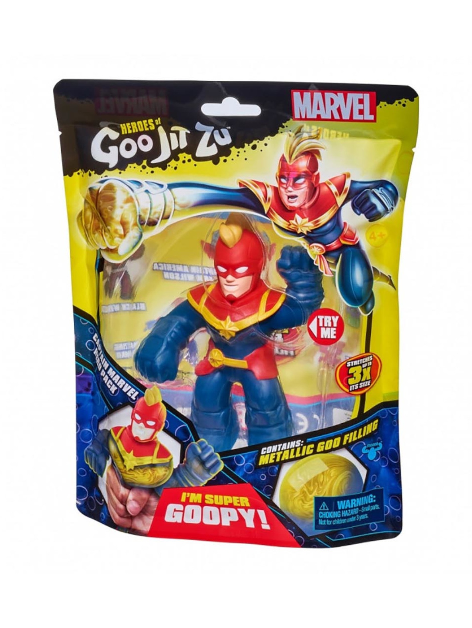 Figurka Goo Jit Zu Marvel Kapitan Marvel