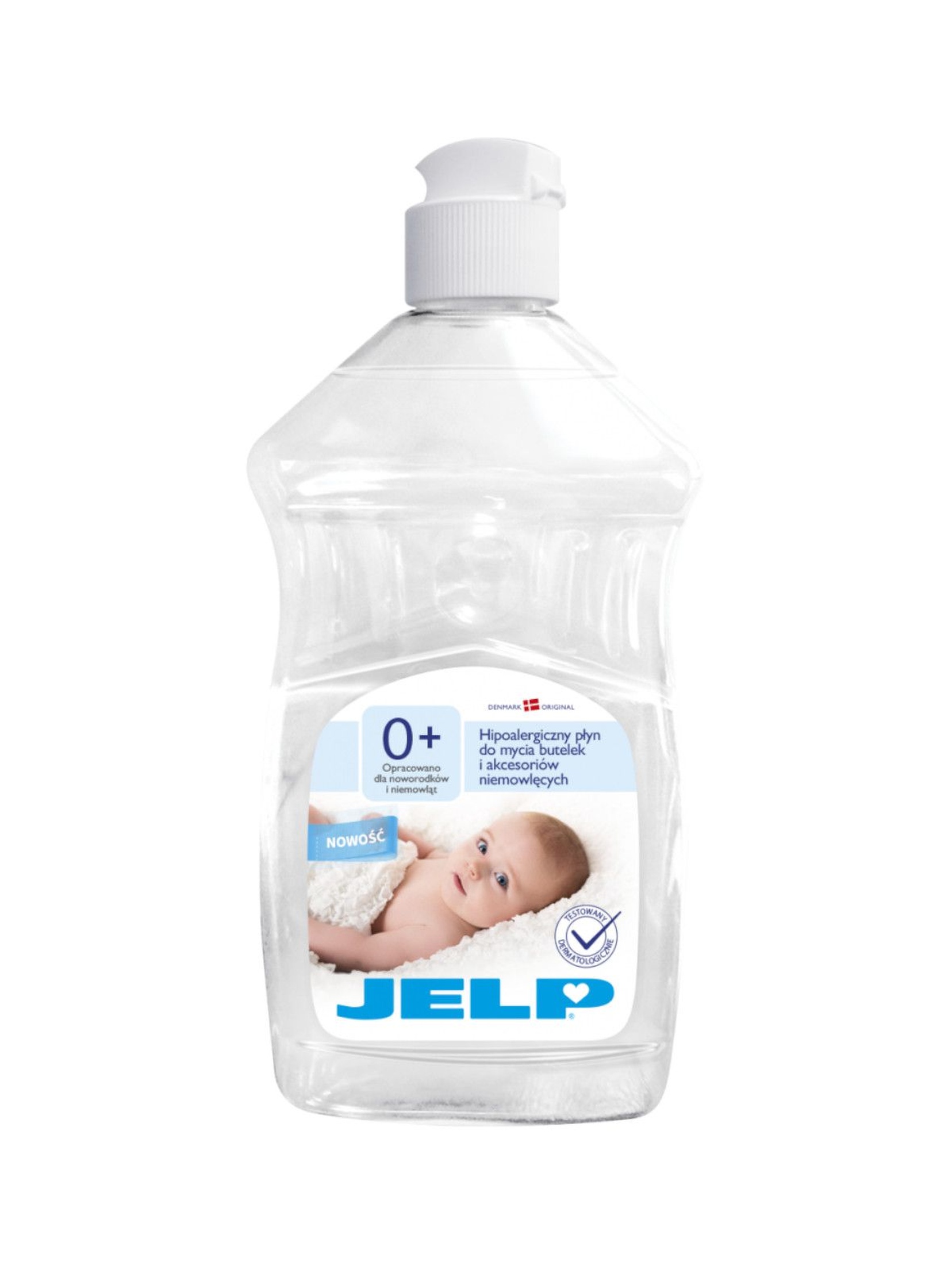 JELP  Płyn do mycia butelek i akcesoriów niemowlęcych 500 ml – Nowość