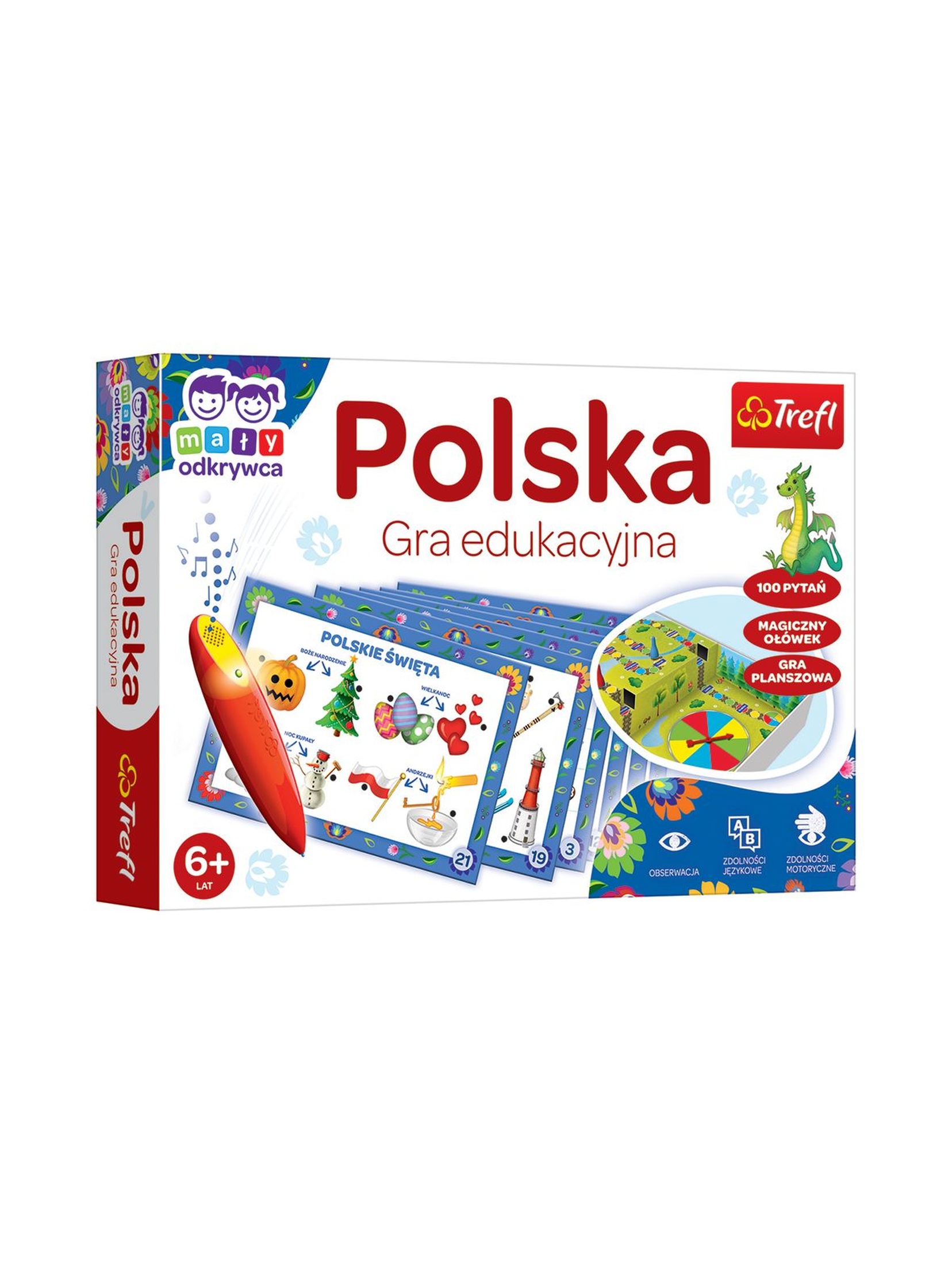 Gra edukacyjna - Mały Odkrywca i Magiczny Ołówek- Polska