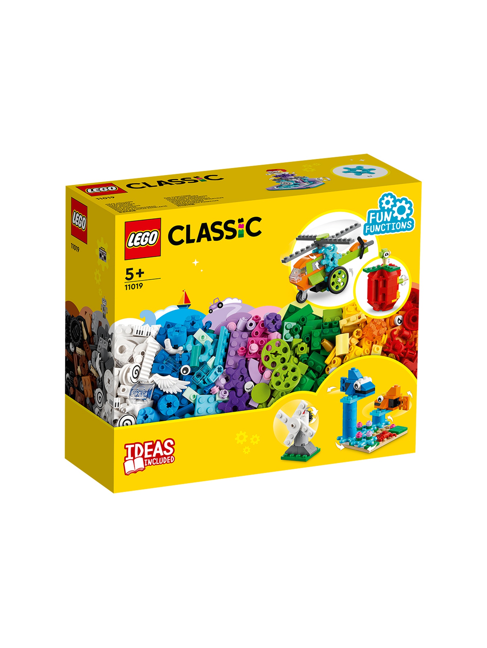 LEGO Classic - Klocki i funkcje 11019 - 500 elementów, wiek 5+