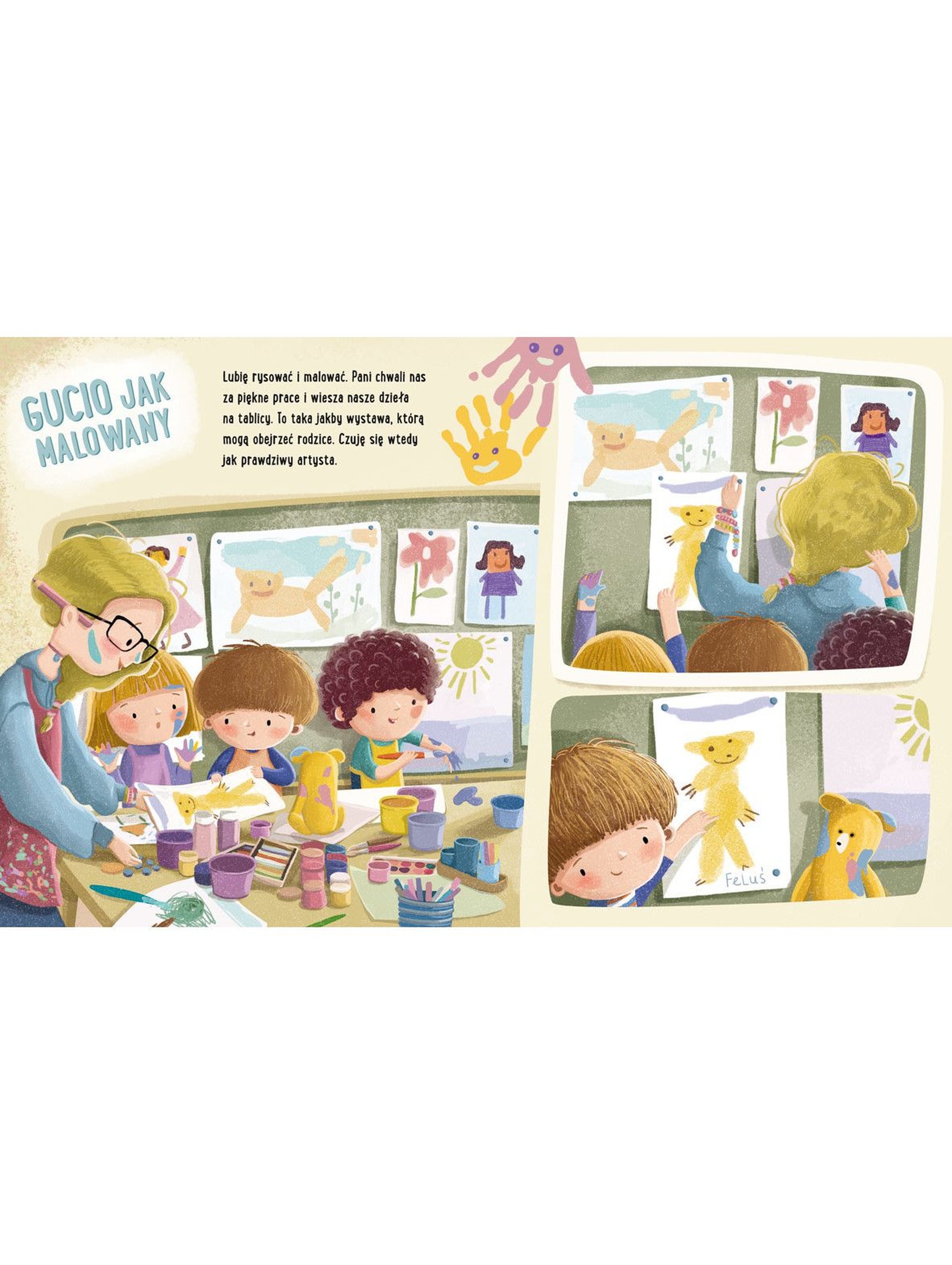 Feluś i Gucio idą do przedszkola-książka dla dzieci