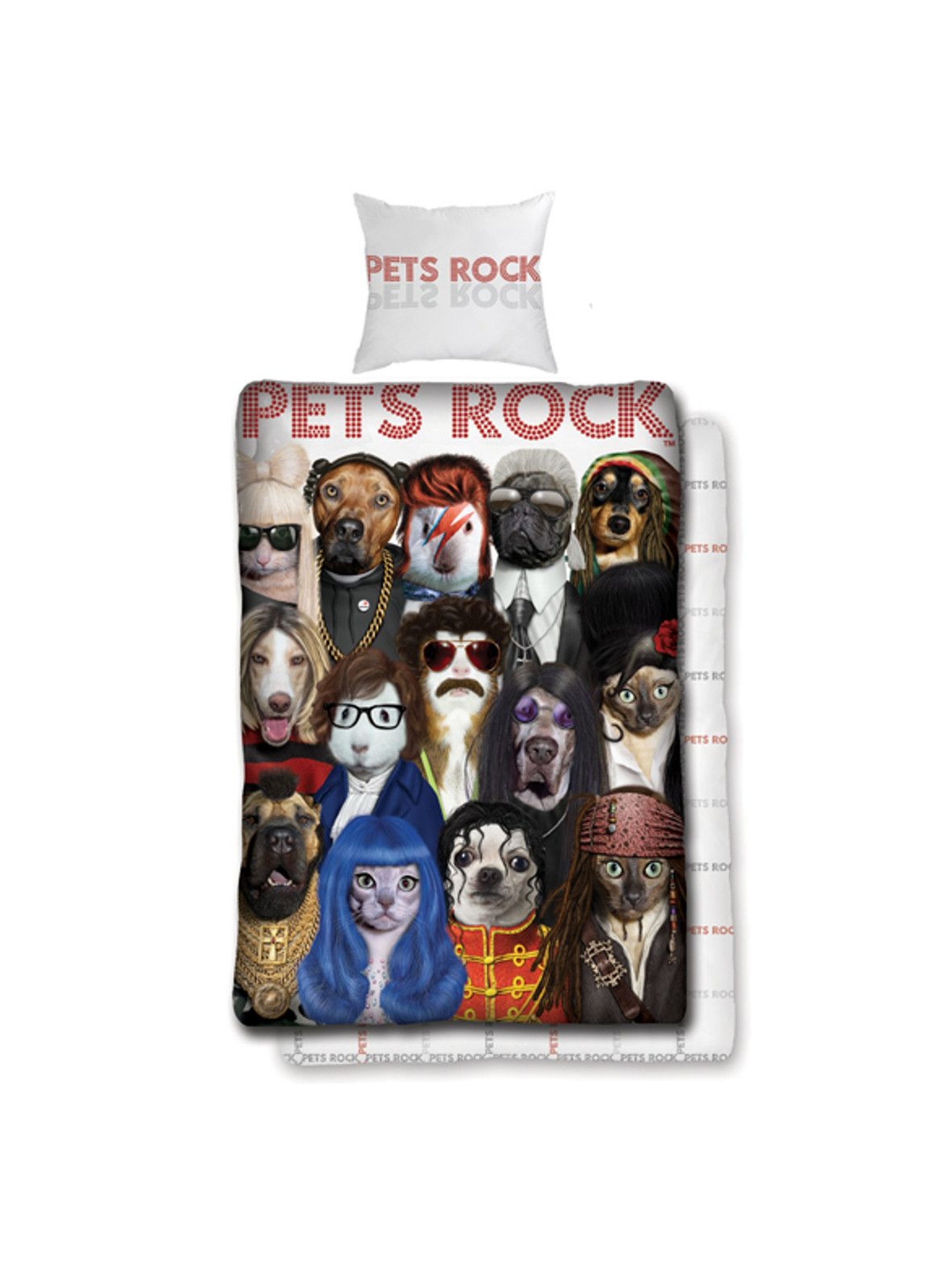 Pościel Pets Rock 140x200 cm