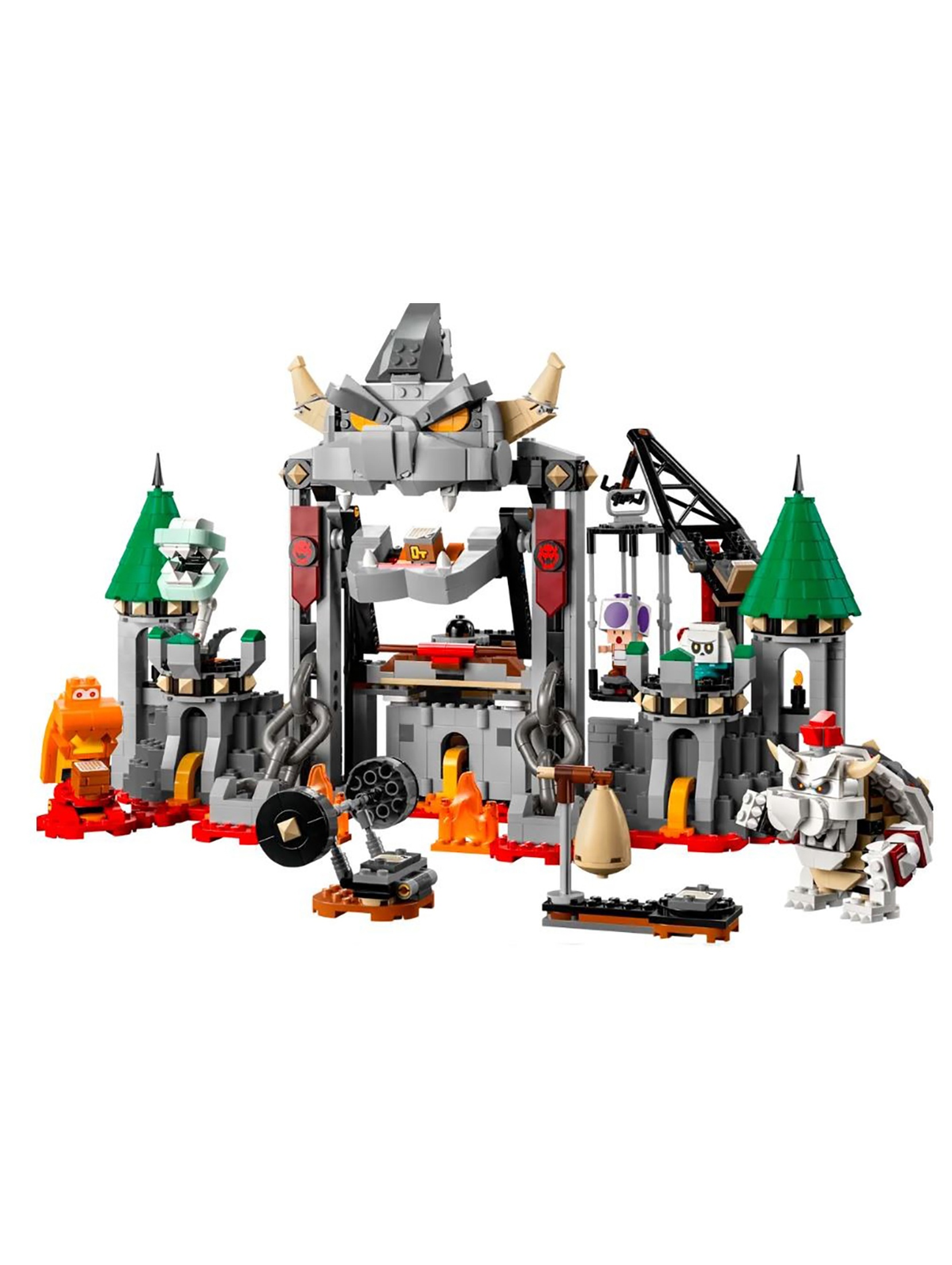 Klocki LEGO Super Mario 71423 Walka w zamku Dry Bowsera - zestaw rozszerzający - 1321 elementy, wiek 8 +