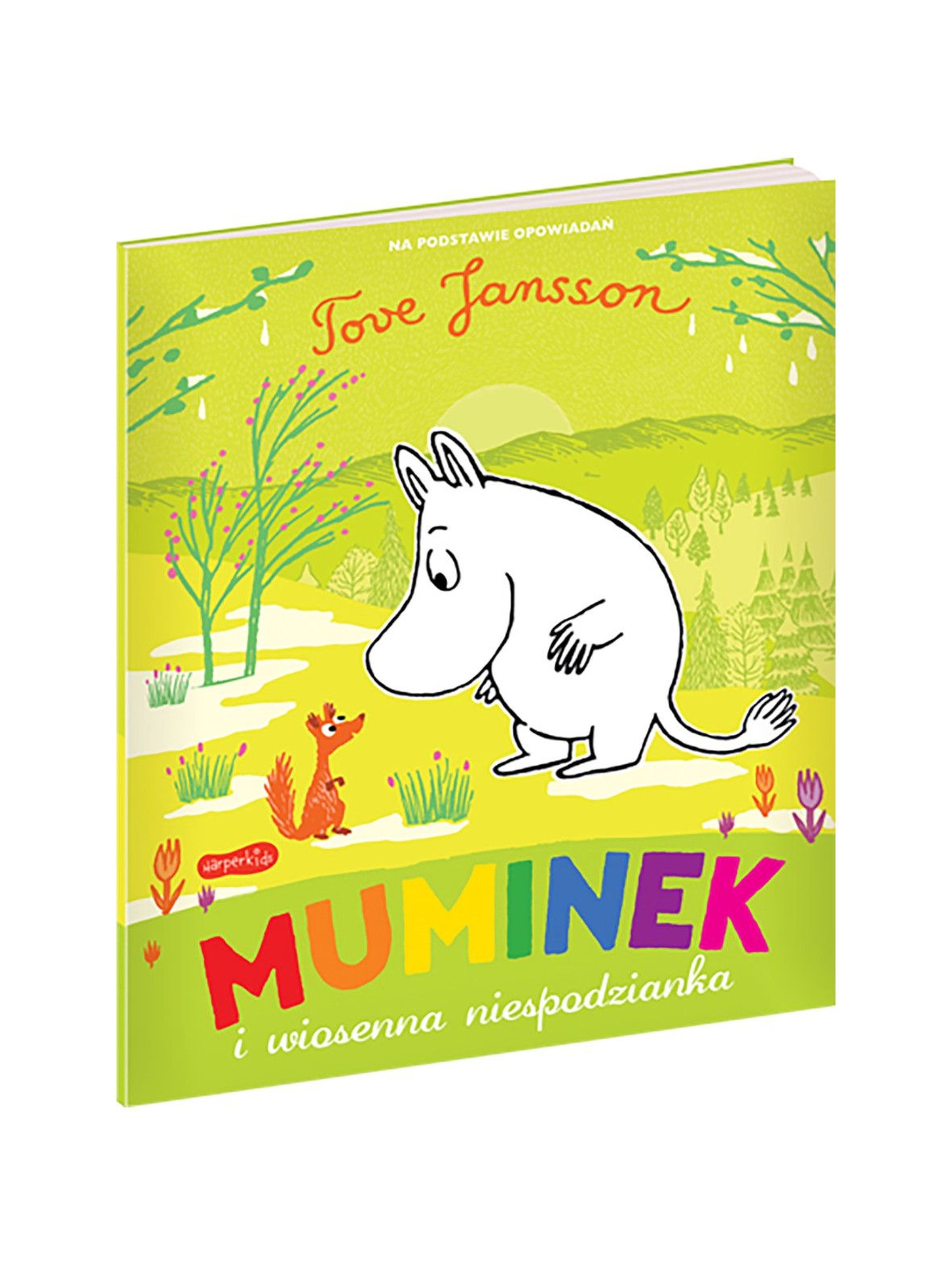 Muminek I Wiosenna Niespodzianka- książka dla dzieci