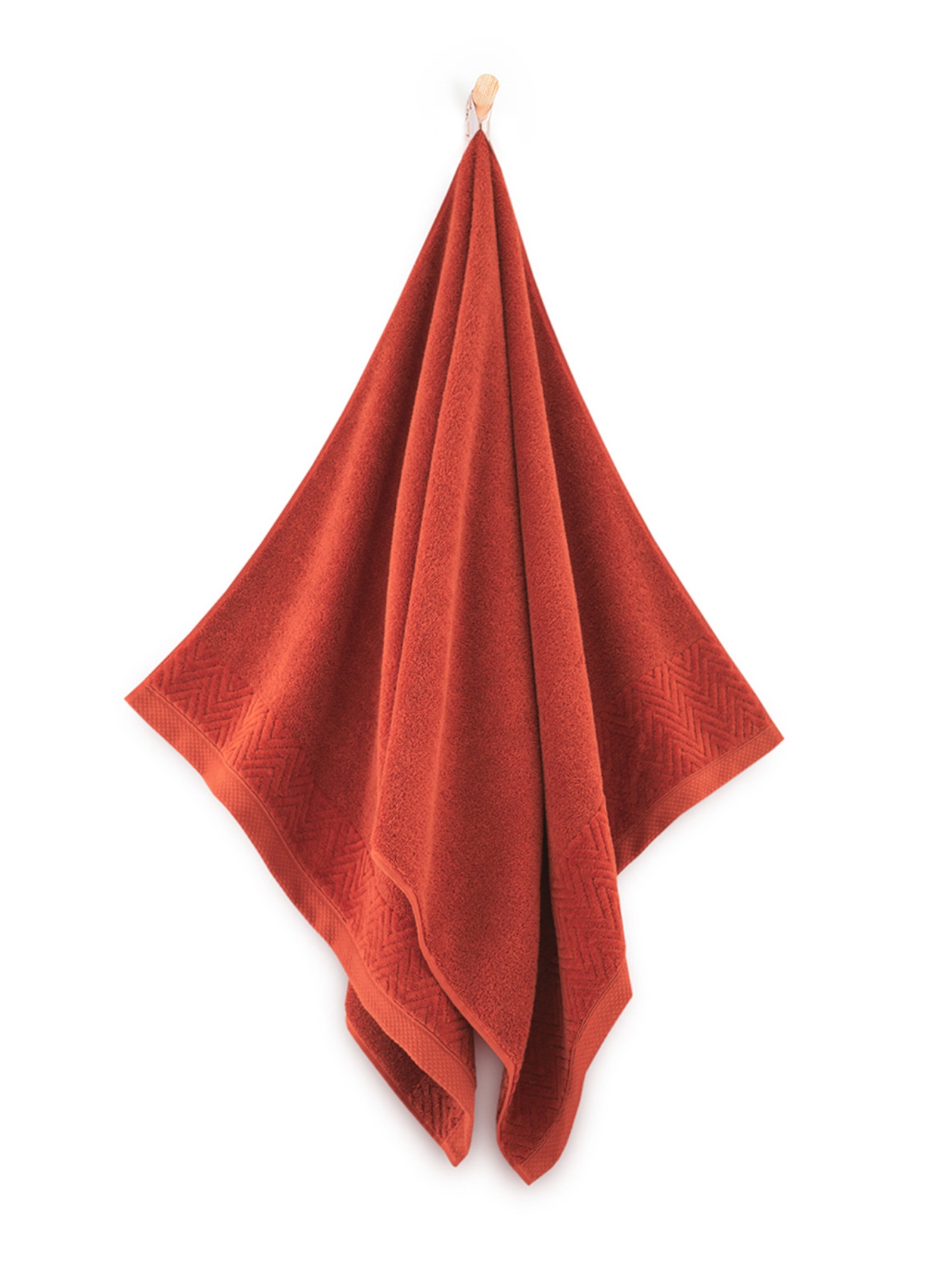 Ręcznik Toscana z bawełny egipskiej miedziany 30x50cm