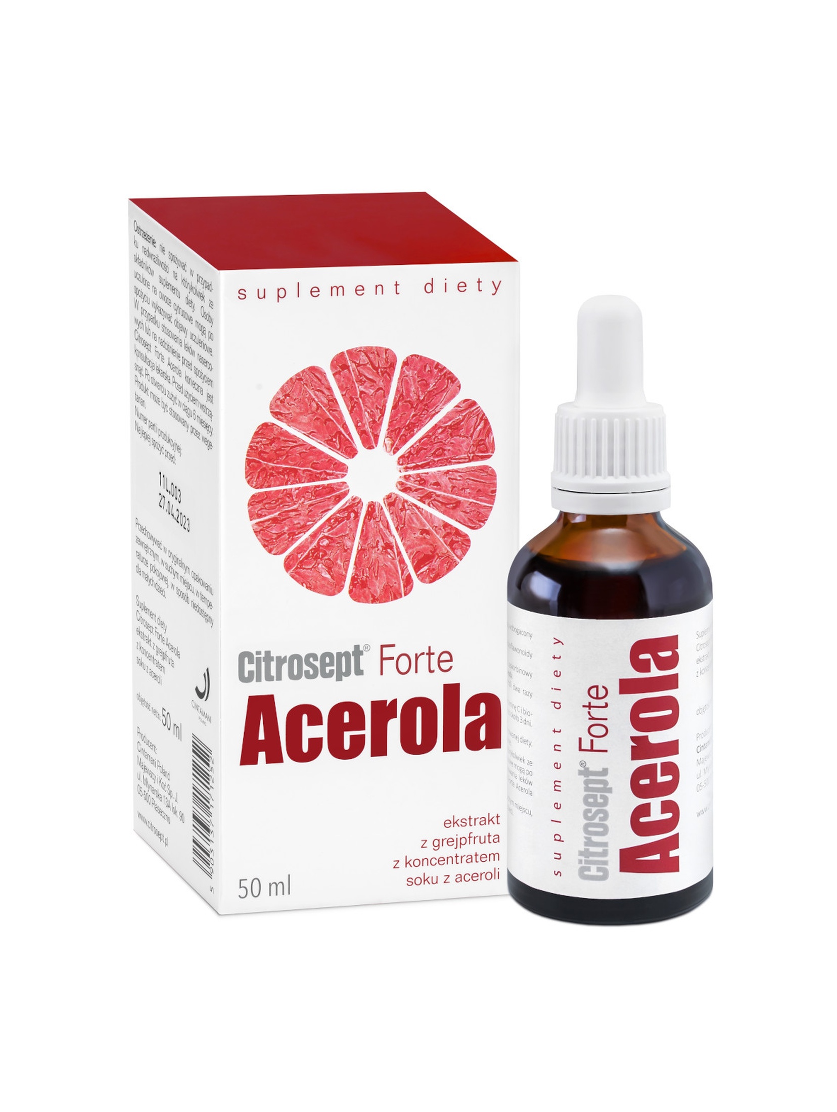 Citrosept Forte Acerola - suplement diety 50 ml