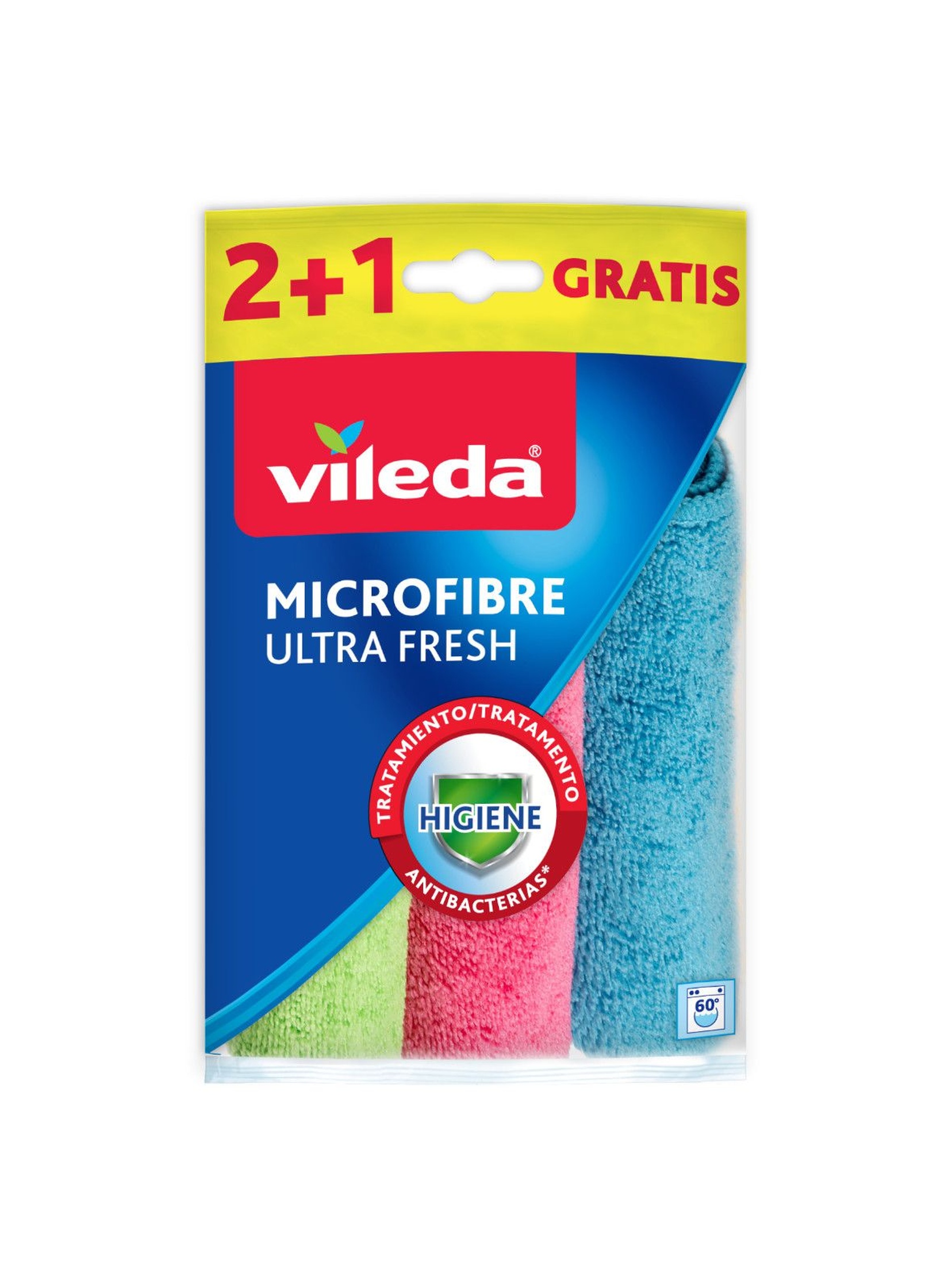 Ściereczki Vileda Mikrofibra Ultra Fresh - 3 szt.