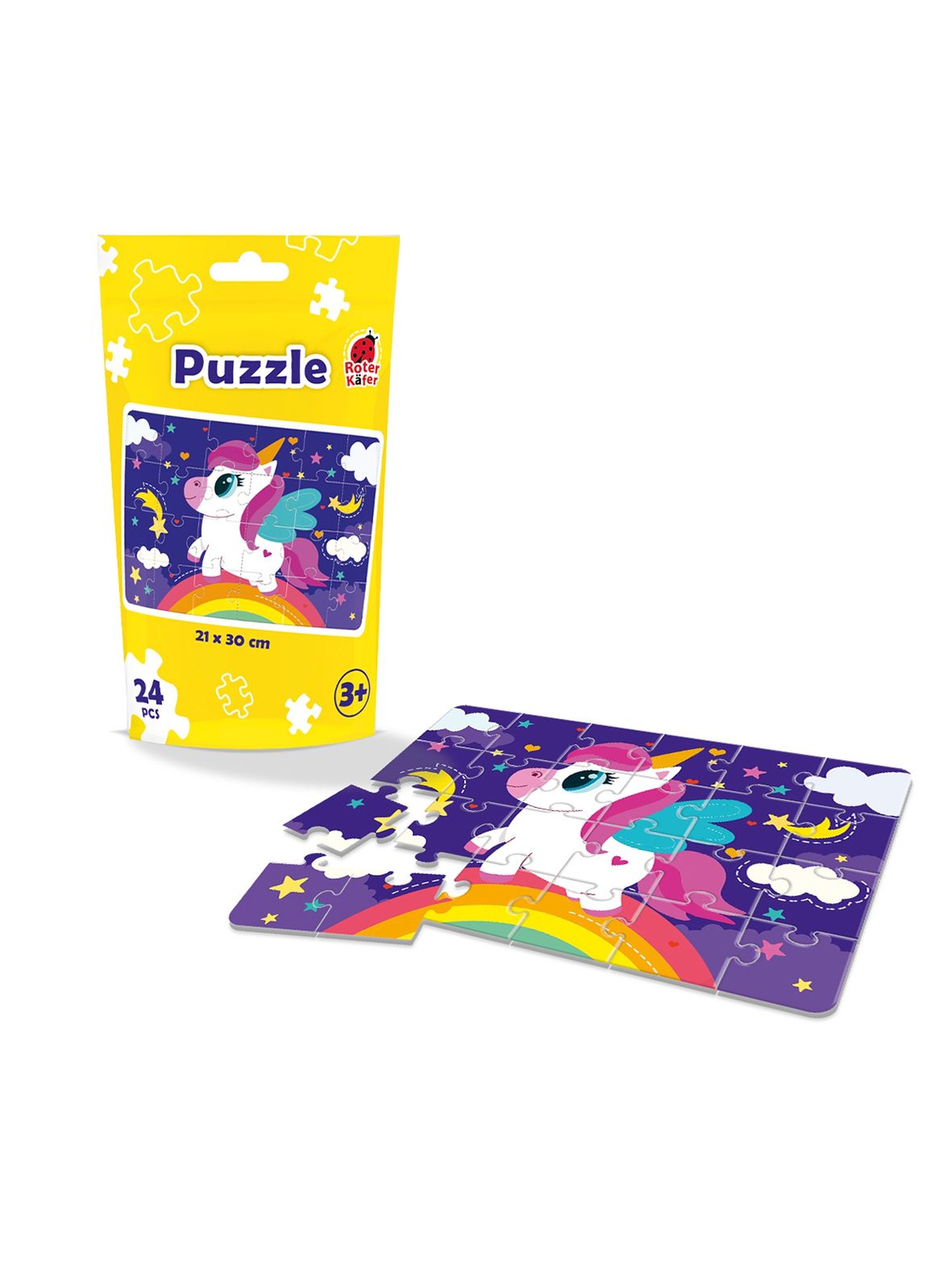 Puzzle dziecięce piankowe Unicorn wiek 3+