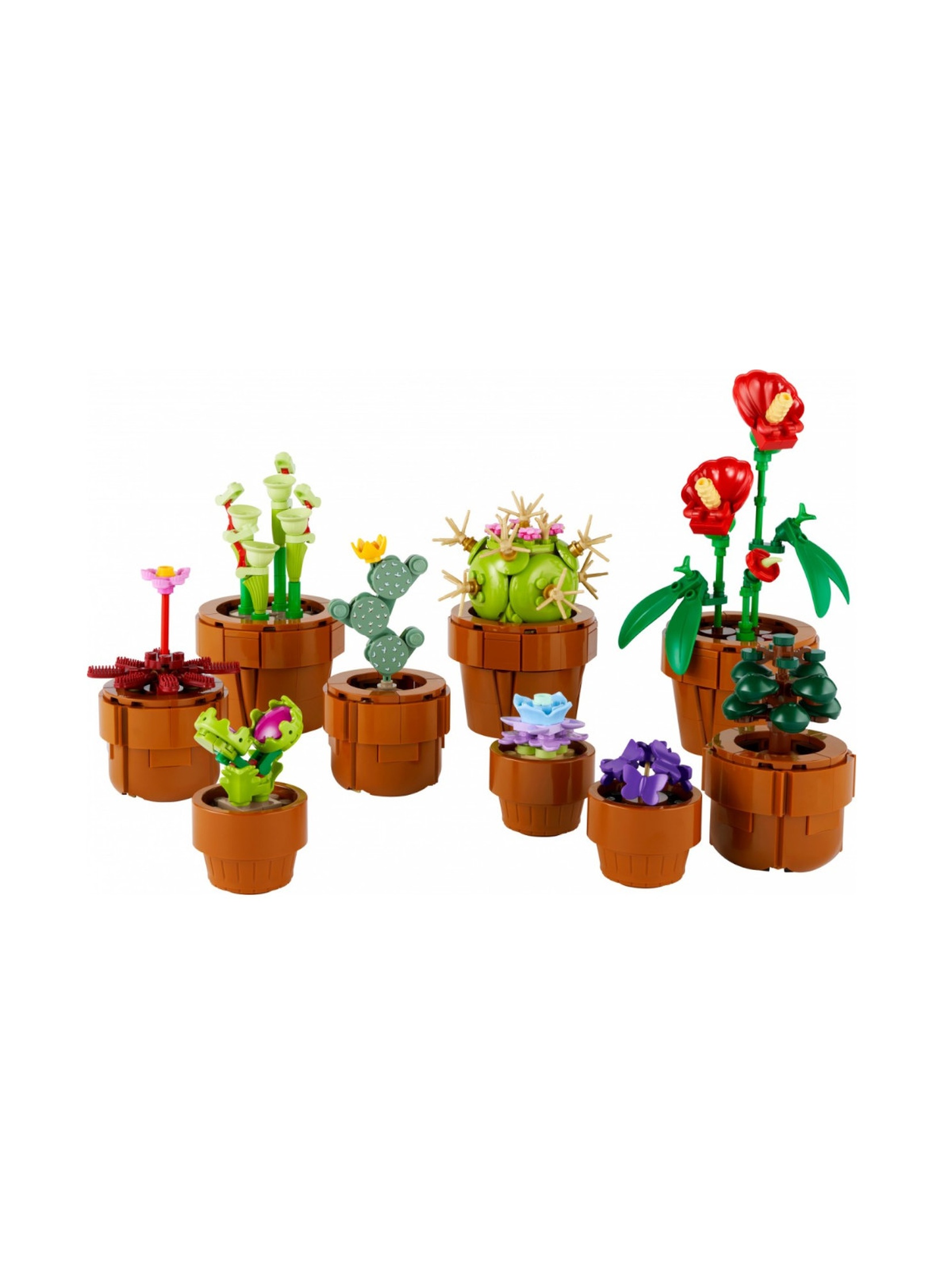 LEGO Klocki Icons 10329 Małe roślinki