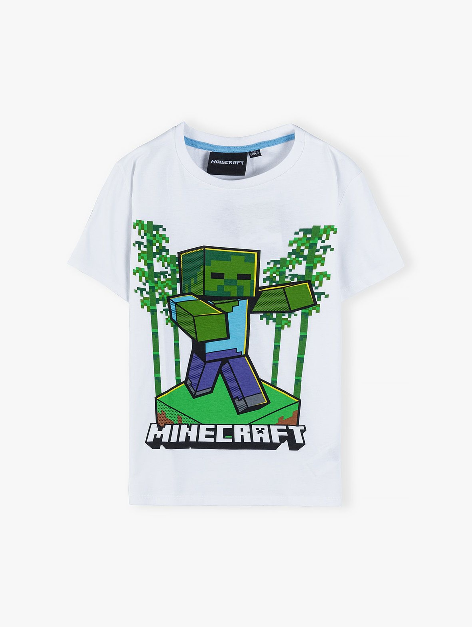 Bawełniana koszulka z krótkim rękawem Minecraft