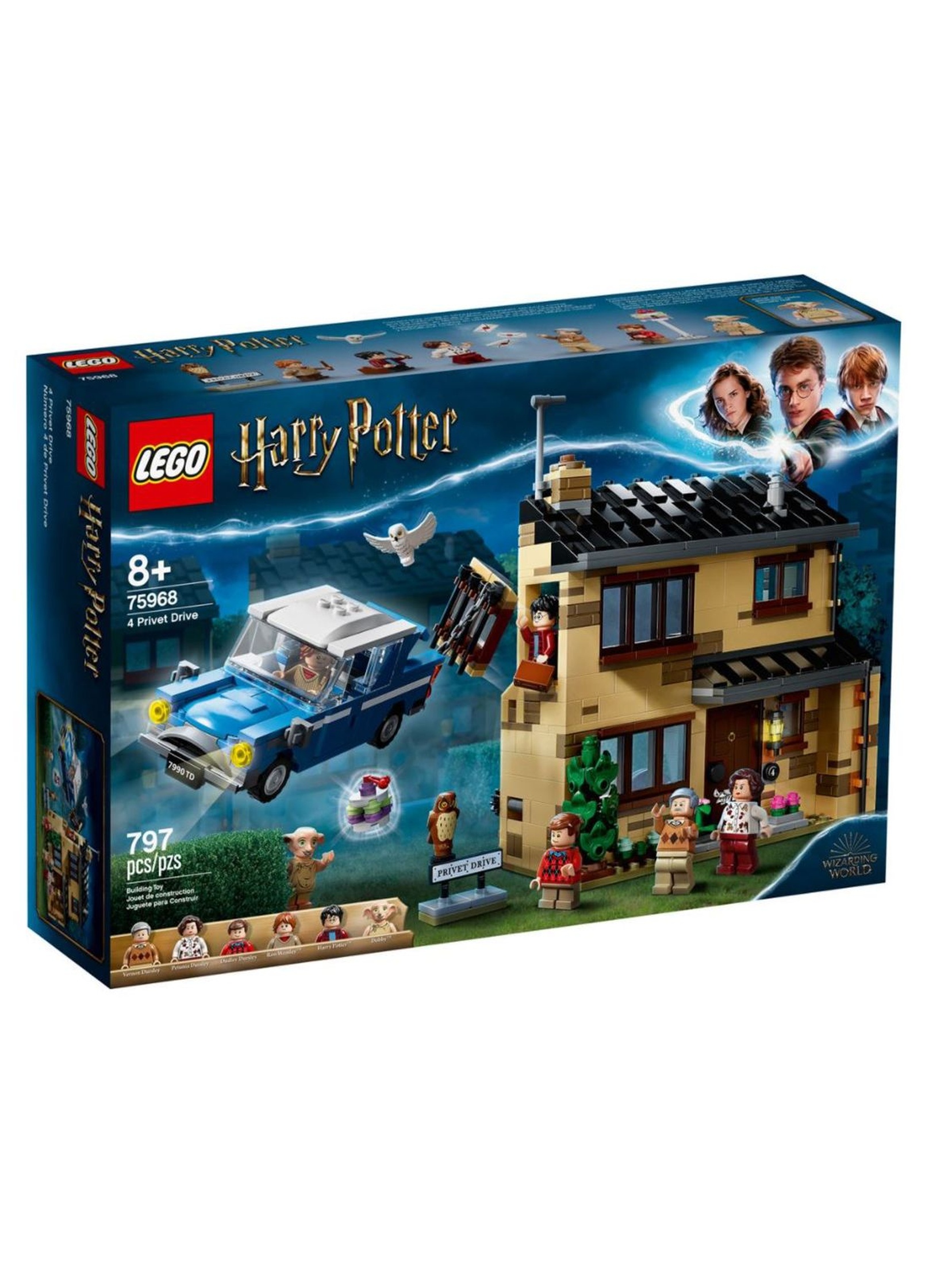 Lego Harry Potter - Privet Drive - 797 elementów wiek 8+