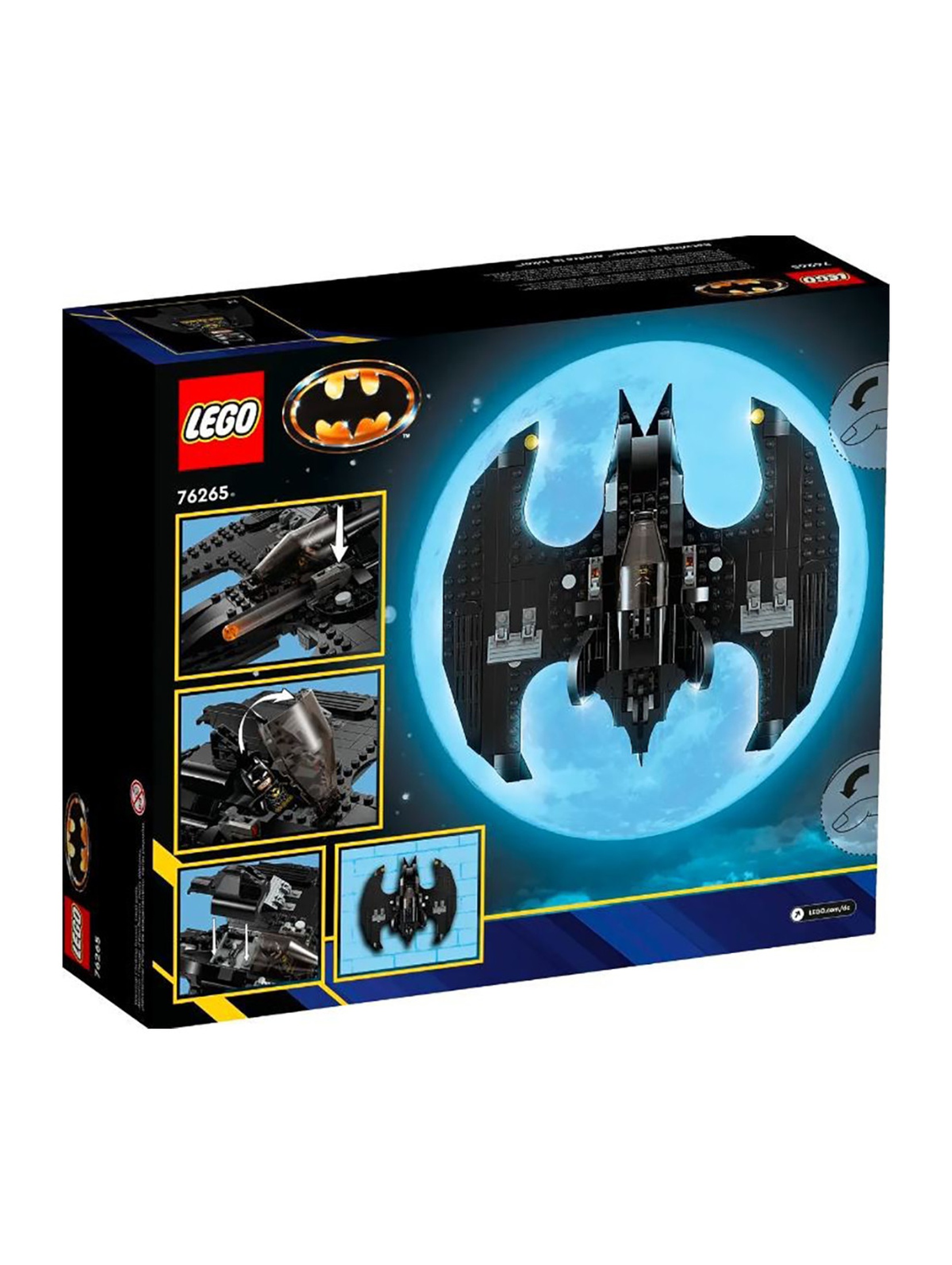 Klocki LEGO Super Heroes 76265 Batwing: Batman kontra Joker - 357 elementów, wiek 8 +