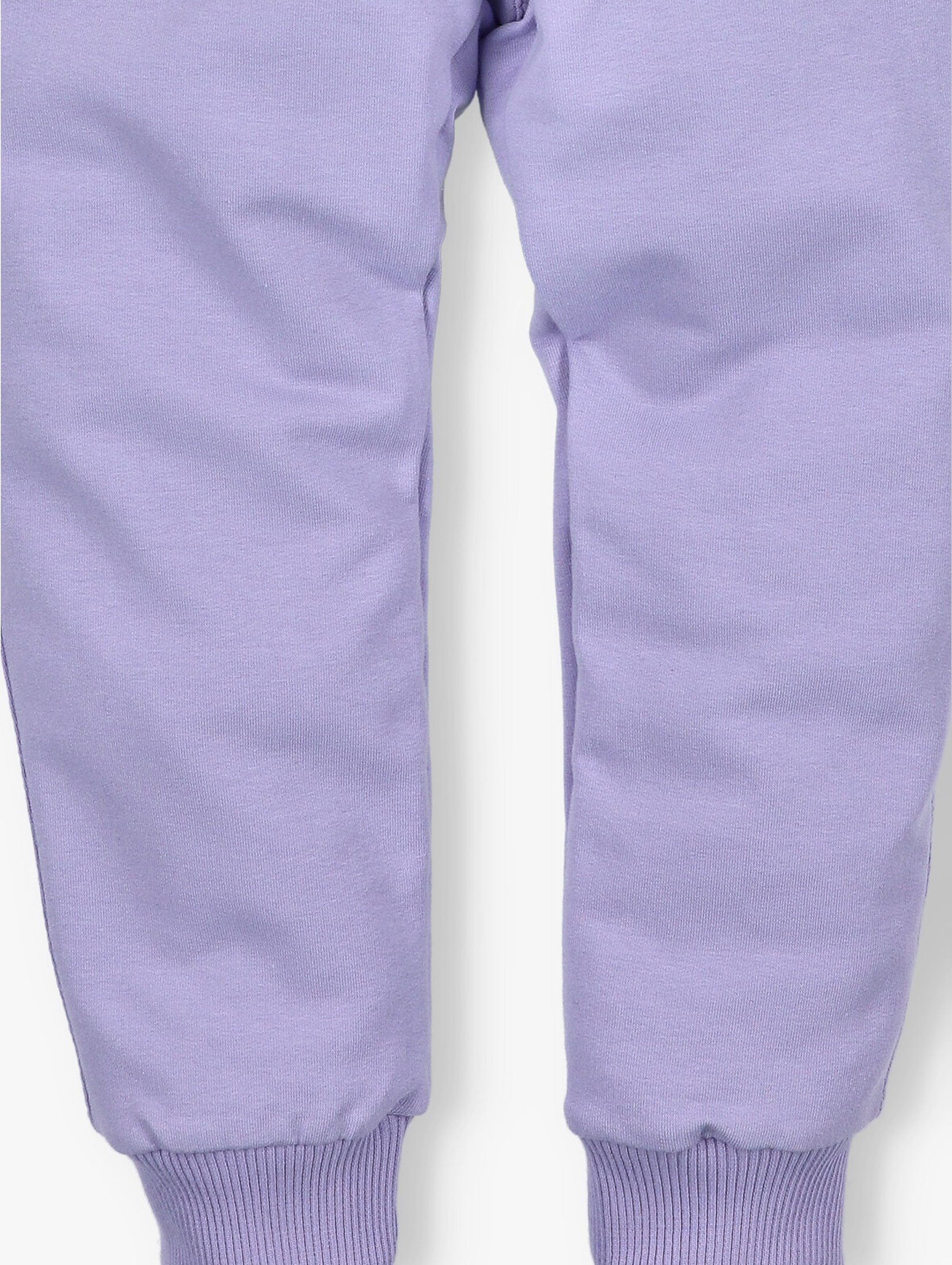 Spodnie Activ dla dziewczynki fioletowe