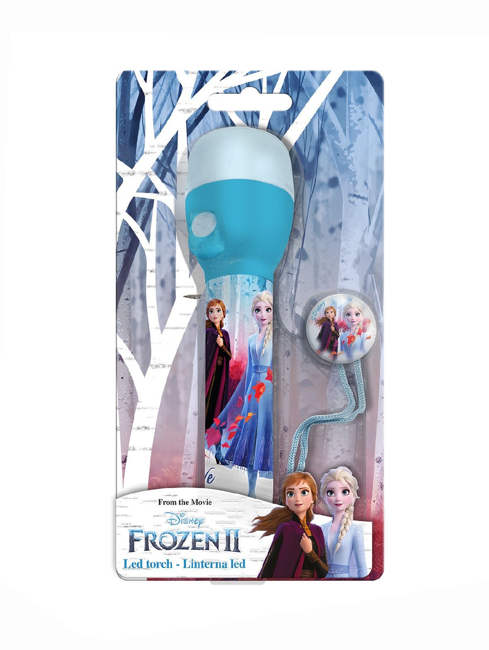 Duża latarka Frozen 21x11cm